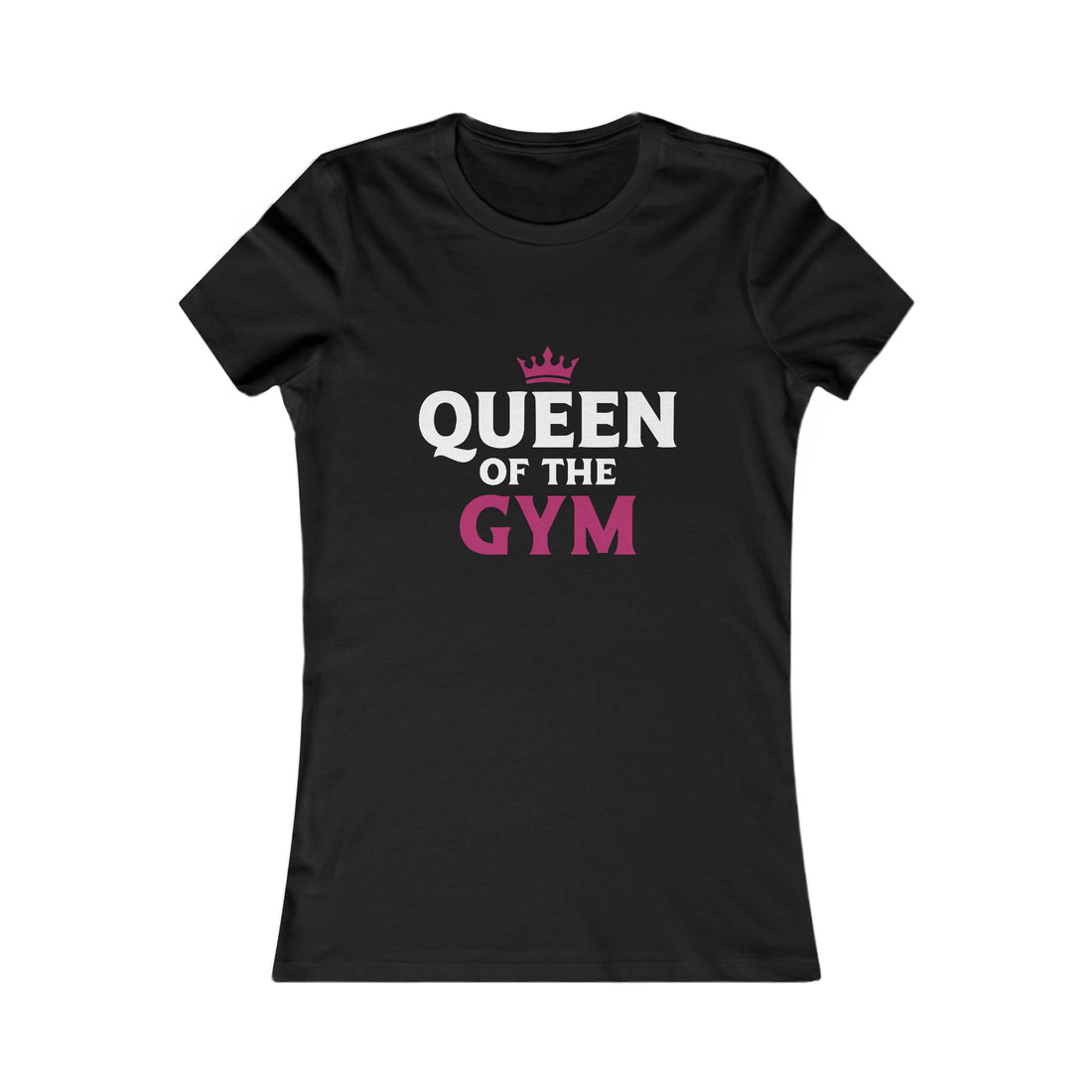 Queen of the Gym Tee — Women's Workout Fitness Shirt