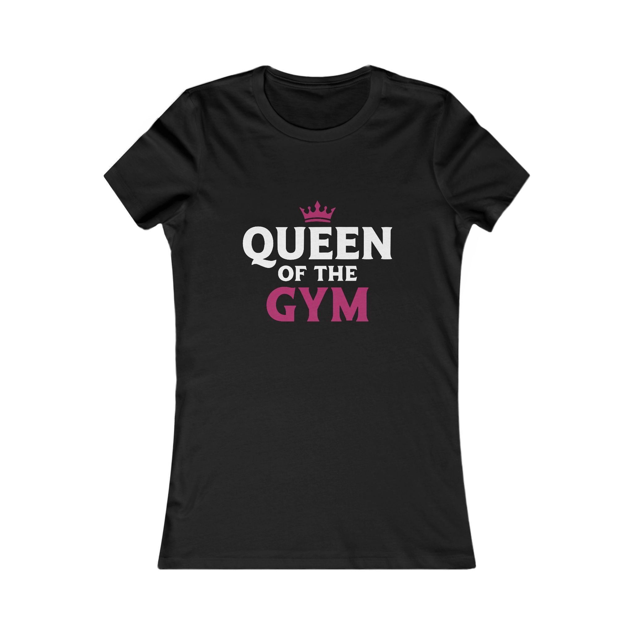 Queen of the Gym Tee — Women's Workout Fitness Shirt