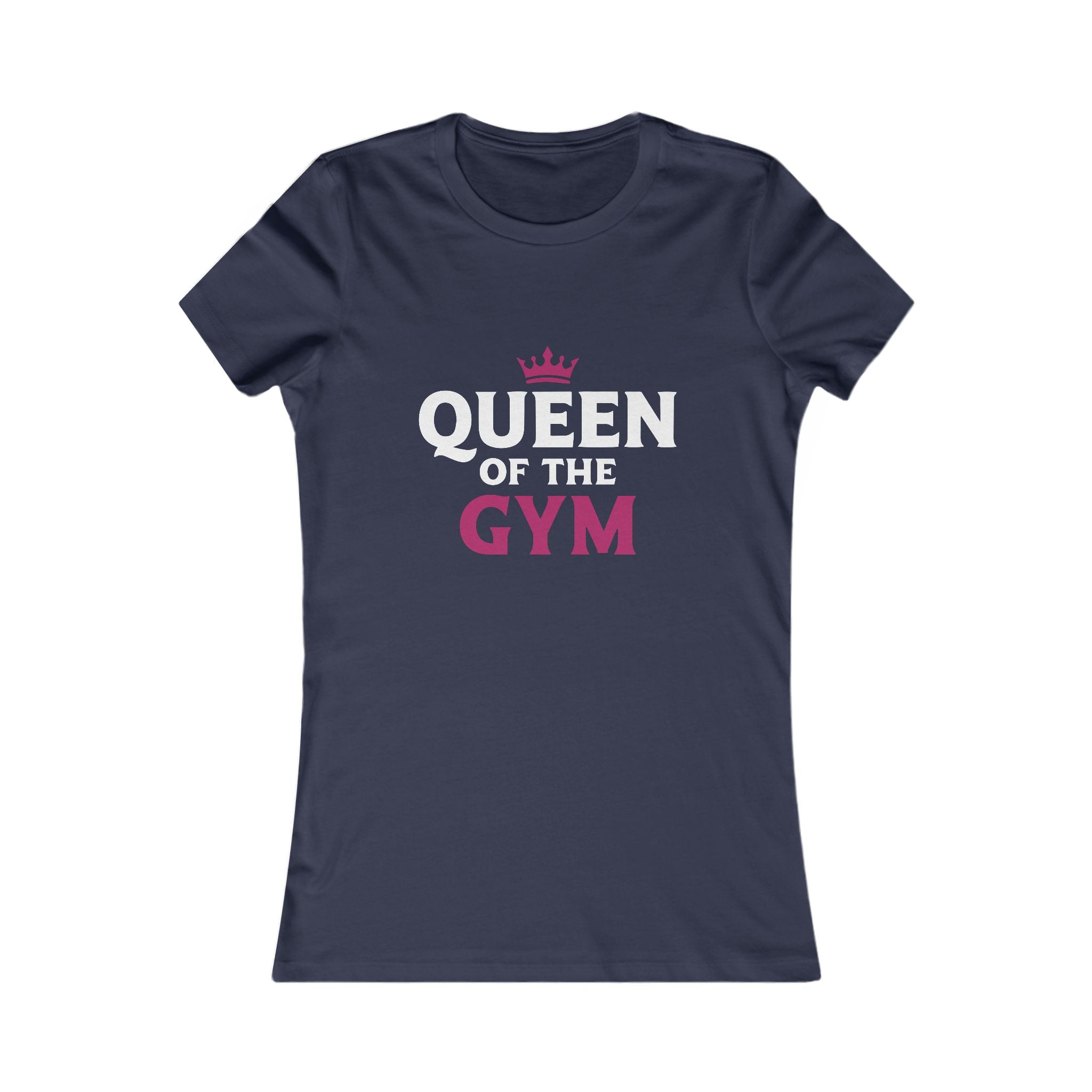 Queen of the Gym Tee — Women's Workout Fitness Shirt