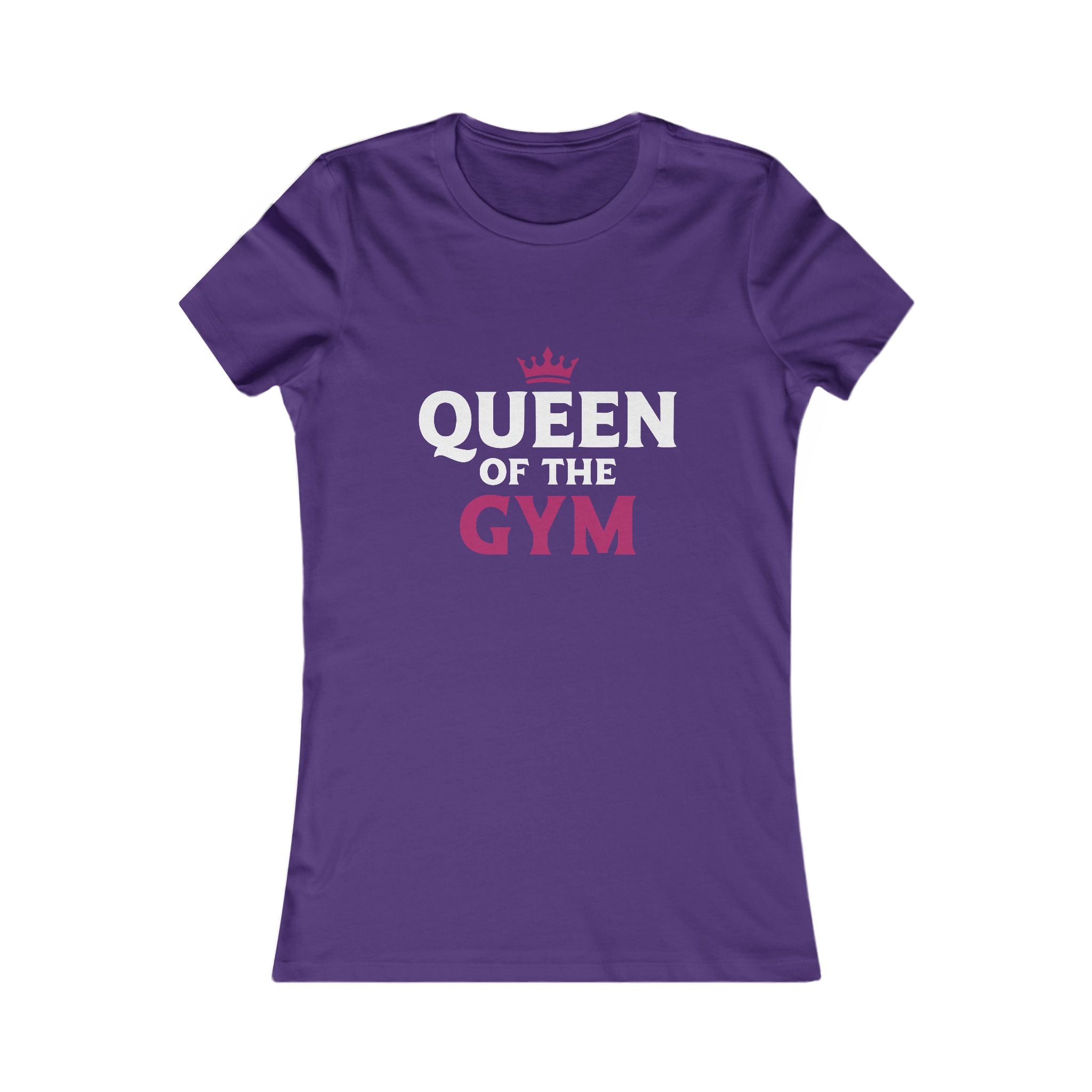 Queen of the Gym Tee — Women's Workout Fitness Shirt