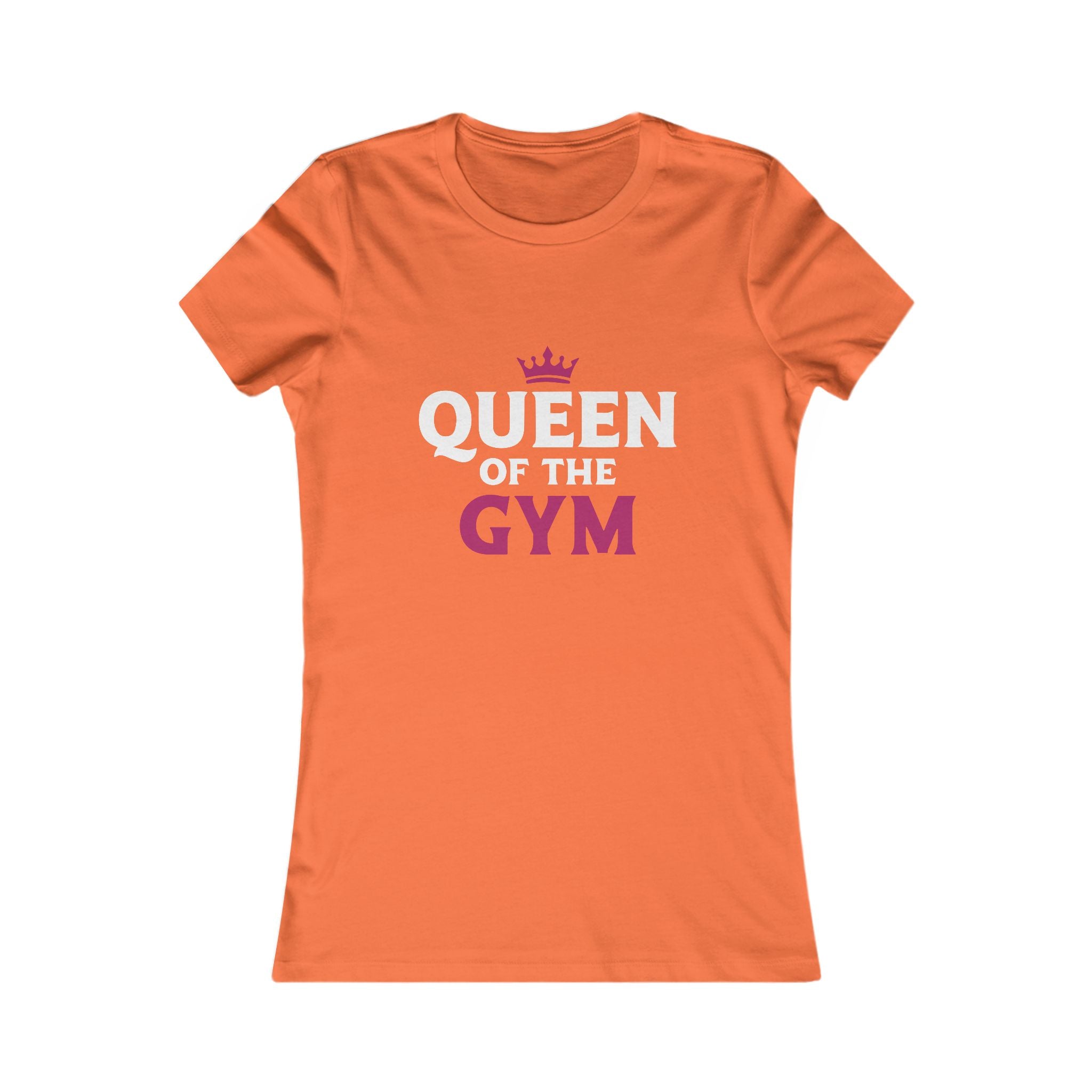 Queen of the Gym Tee — Women's Workout Fitness Shirt
