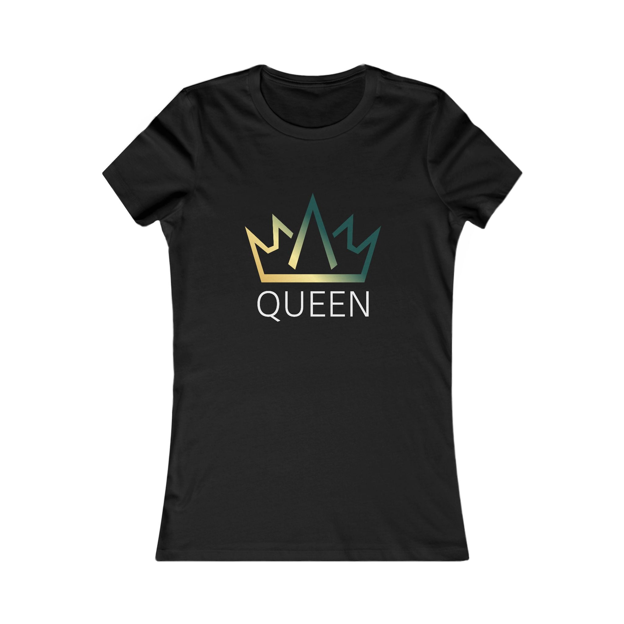 Queen Crown Women's Tee — Stylish Empowerment Shirt