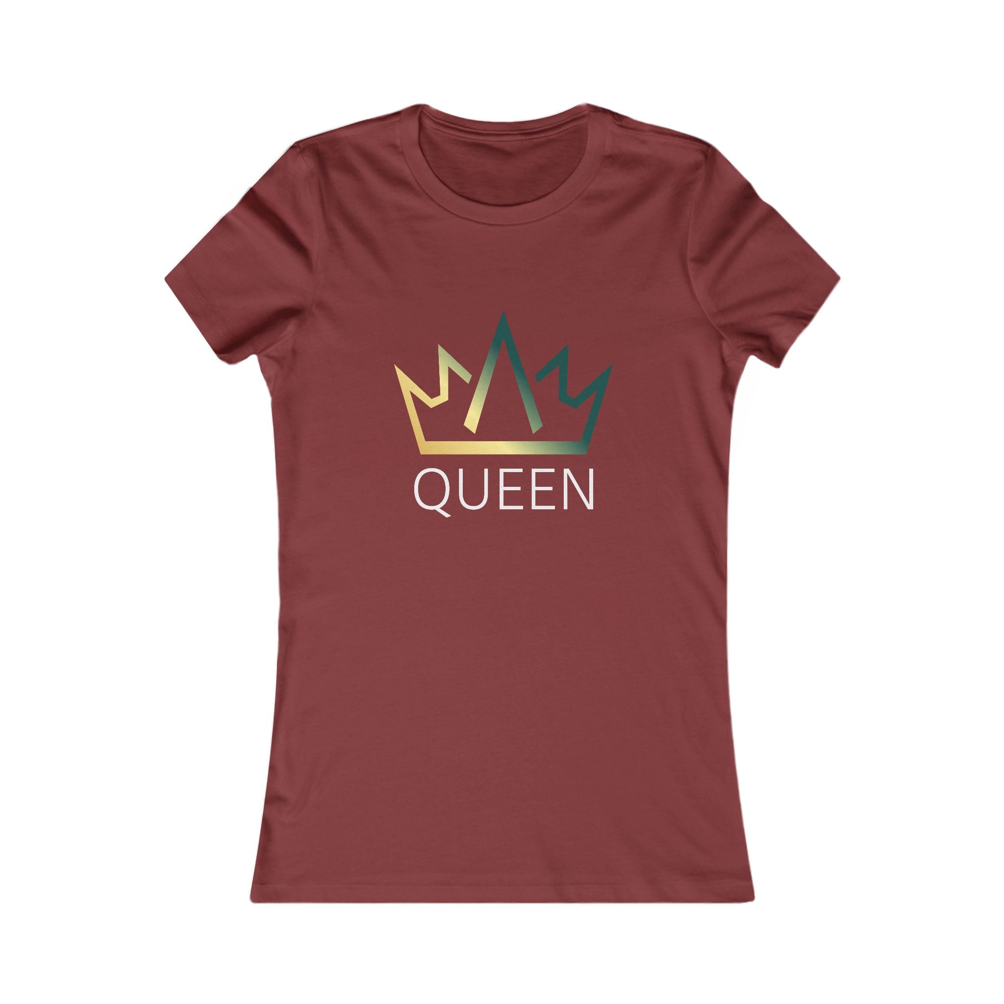 Queen Crown Women's Tee — Stylish Empowerment Shirt