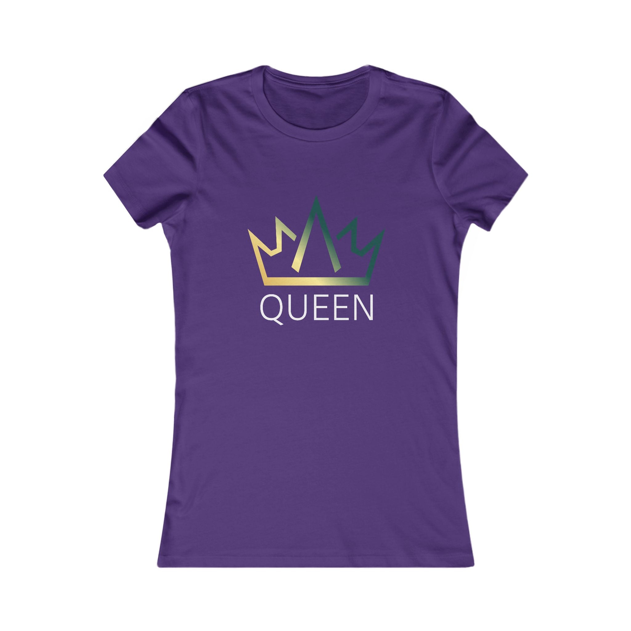 Queen Crown Women's Tee — Stylish Empowerment Shirt