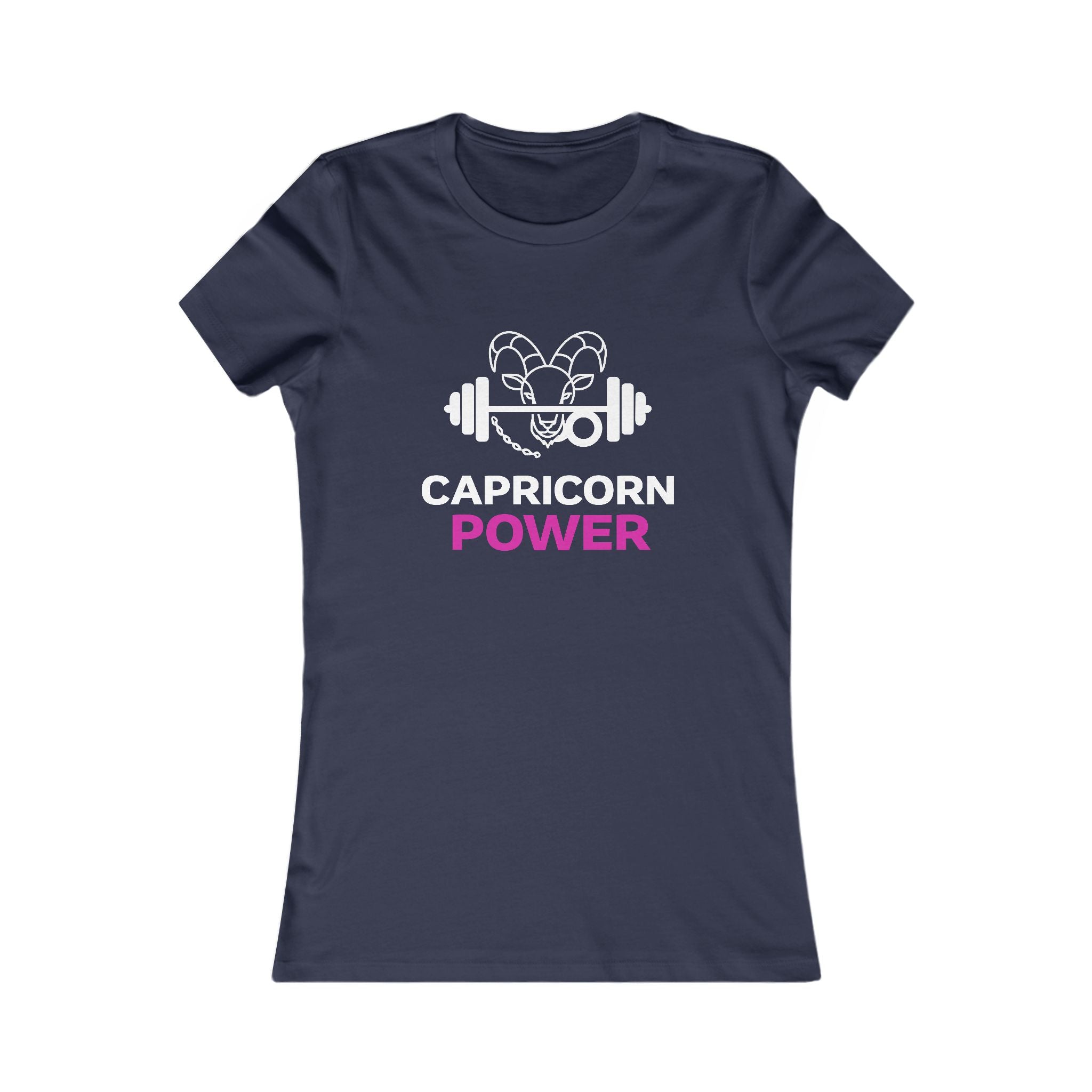 Capricorn Power Women's Tee — Zodiac Fitness Graphic Shirt