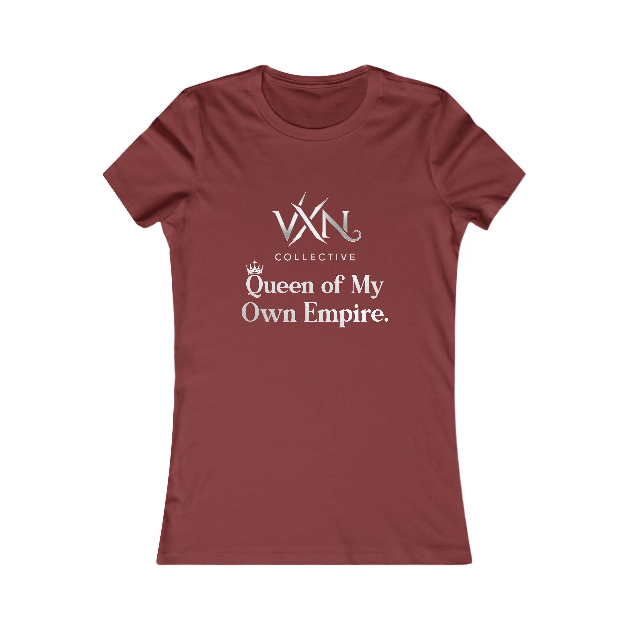 Women's Tee — "Queen of My Own Empire" Empowerment Shirt