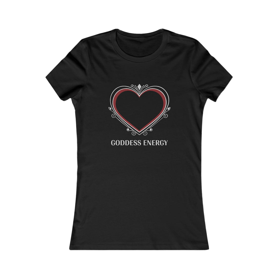 Goddess Energy Heart Tee - Women's Empowerment T-Shirt