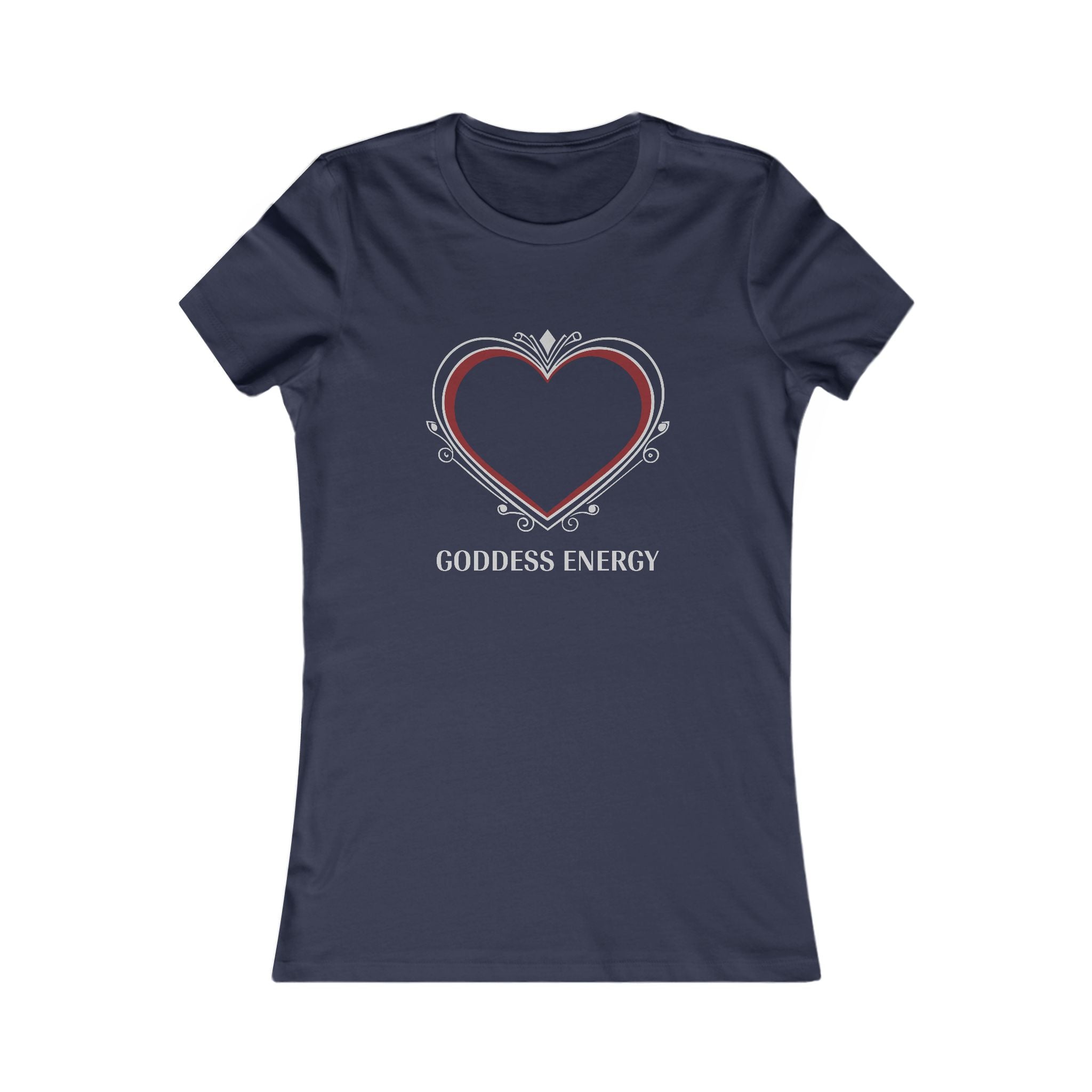 Goddess Energy Heart Tee - Women's Empowerment T-Shirt
