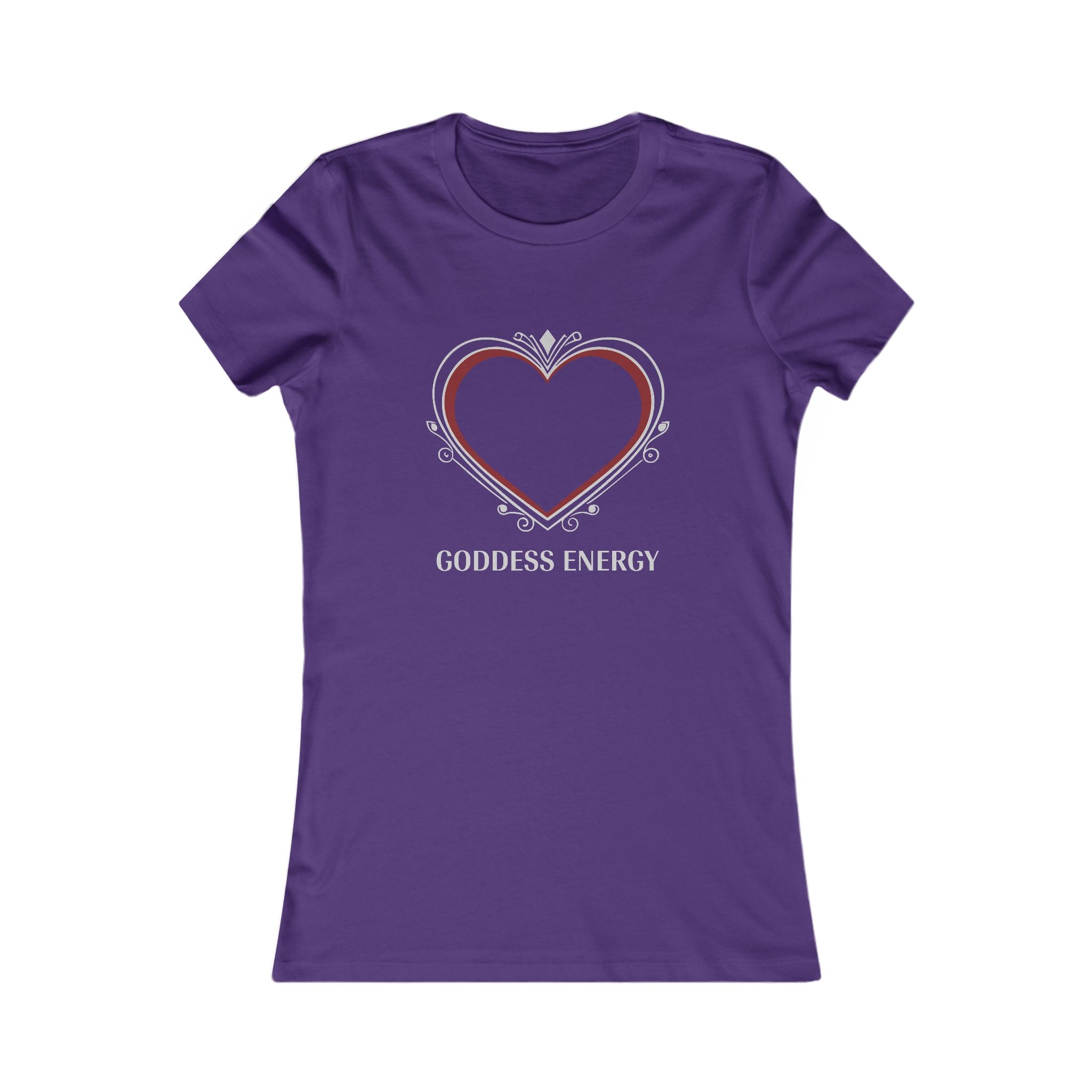 Goddess Energy Heart Tee - Women's Empowerment T-Shirt