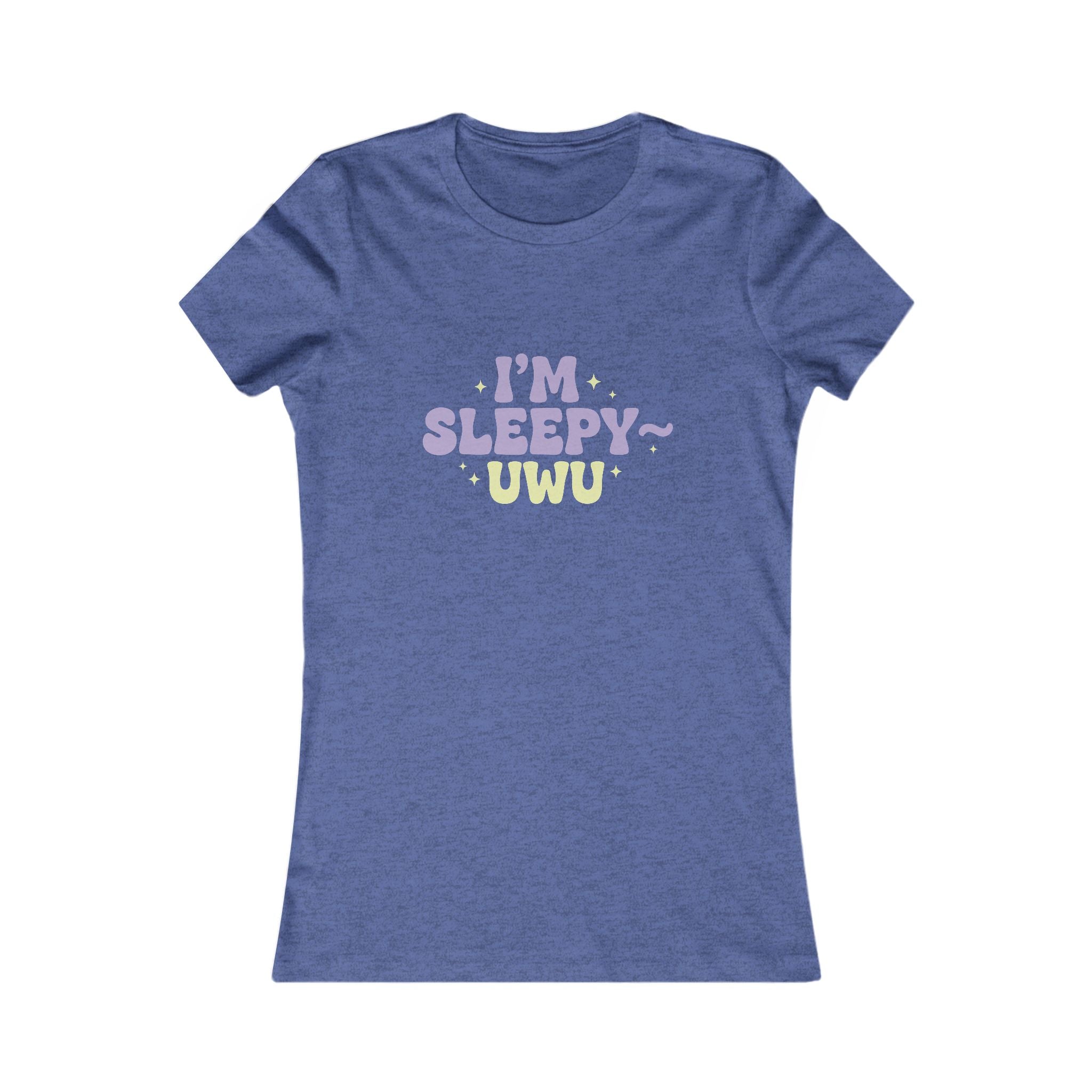 I'm Sleepy UwU Womens Tee — Cute Kawaii Graphic Shirt