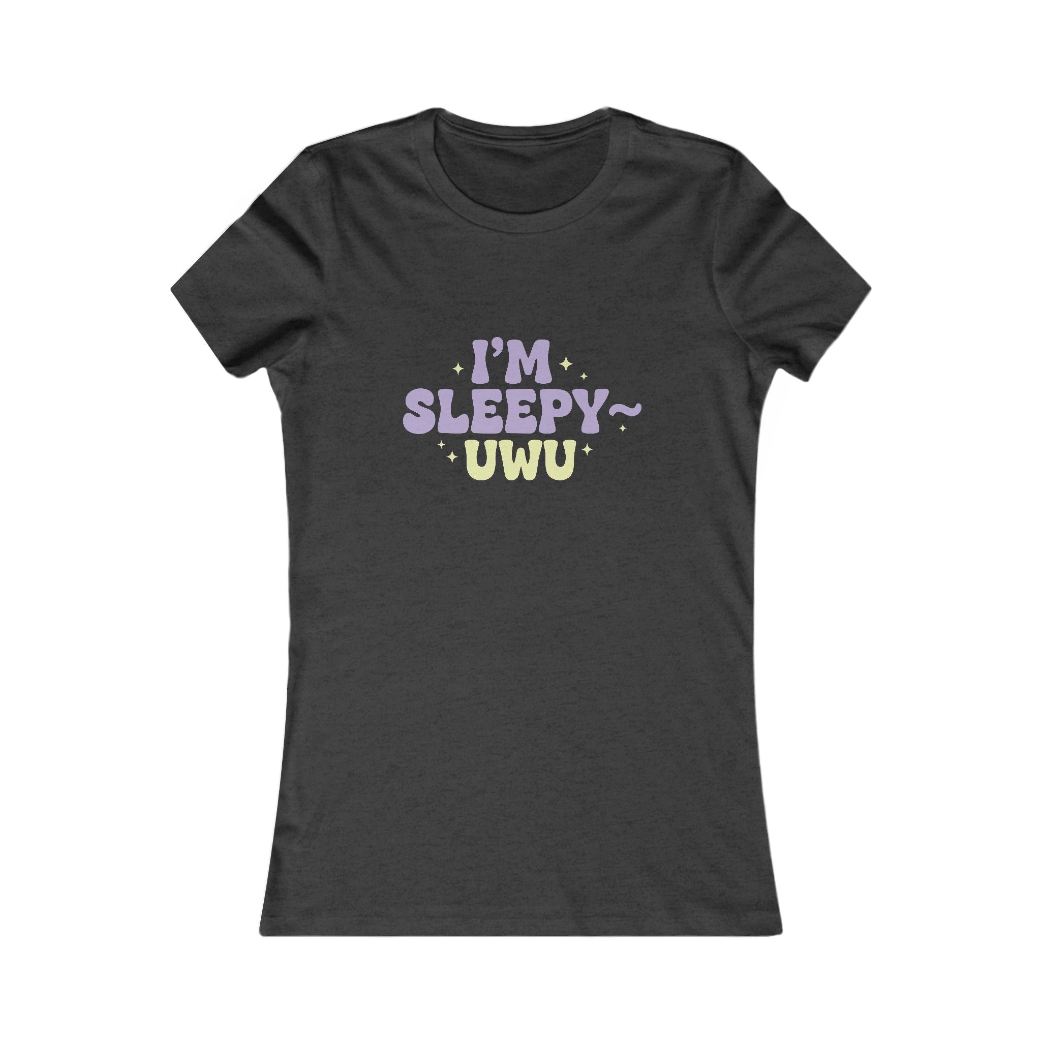 I'm Sleepy UwU Womens Tee — Cute Kawaii Graphic Shirt