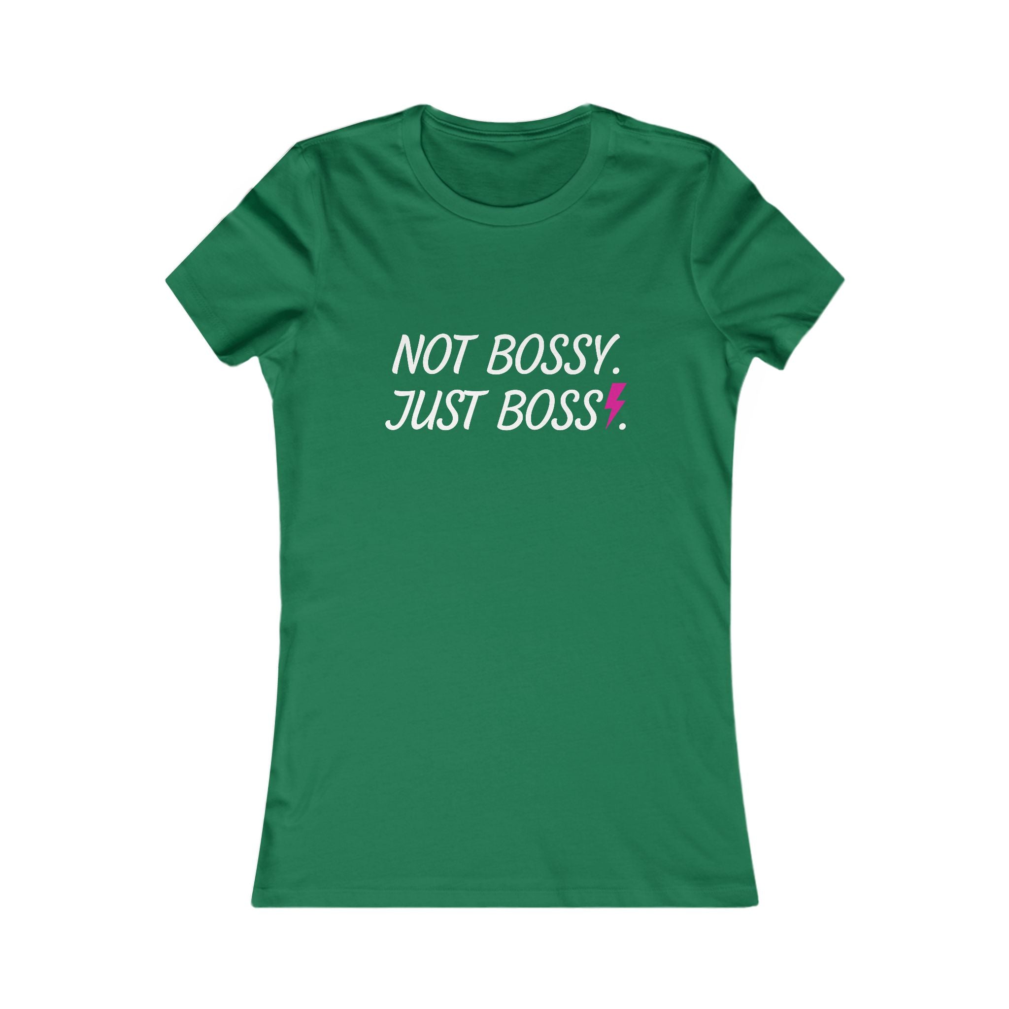 Not Bossy Just Boss Women's Tee — Empowering Feminist Graphic Shirt