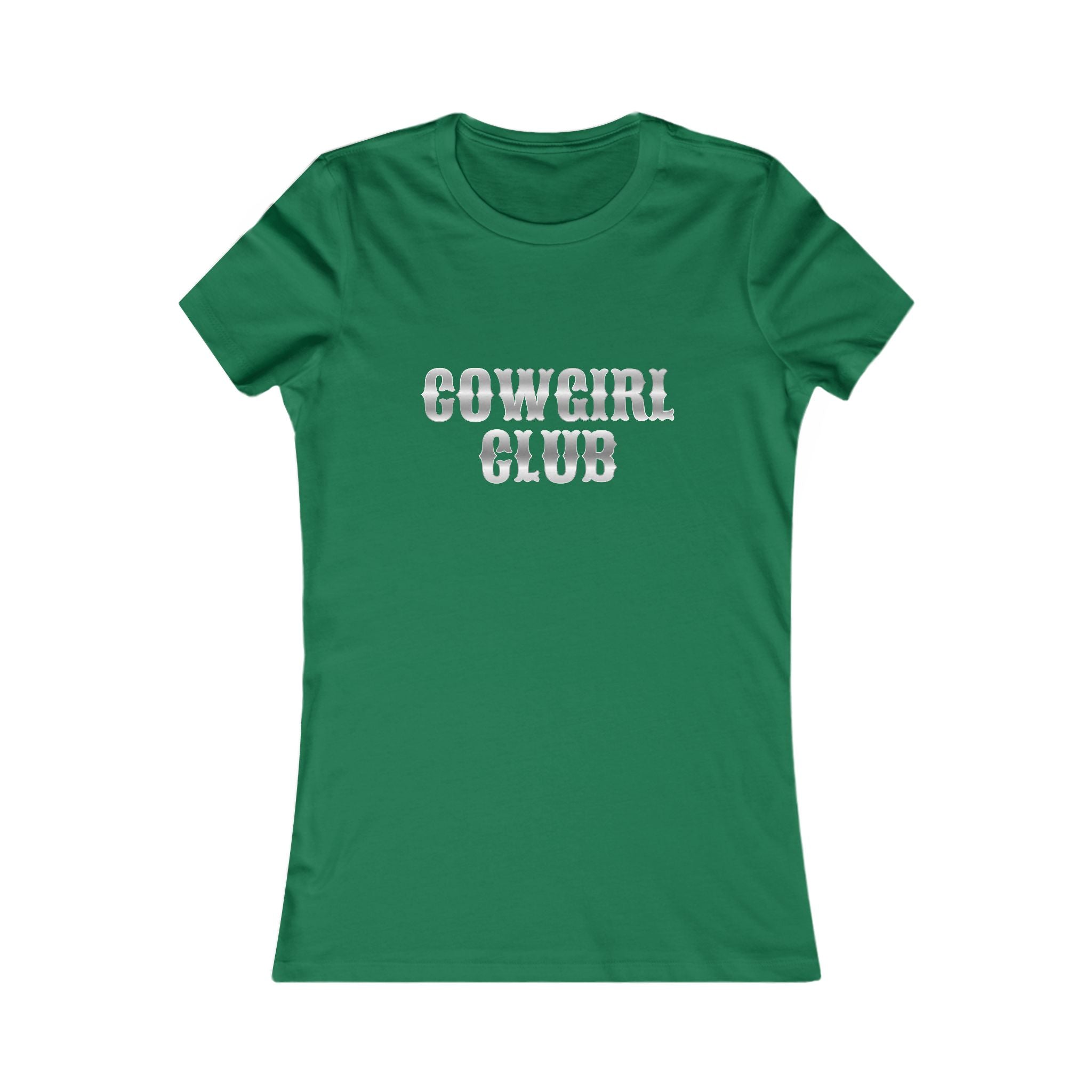 Cowgirl Club Women's Tee — Western Graphic Shirt