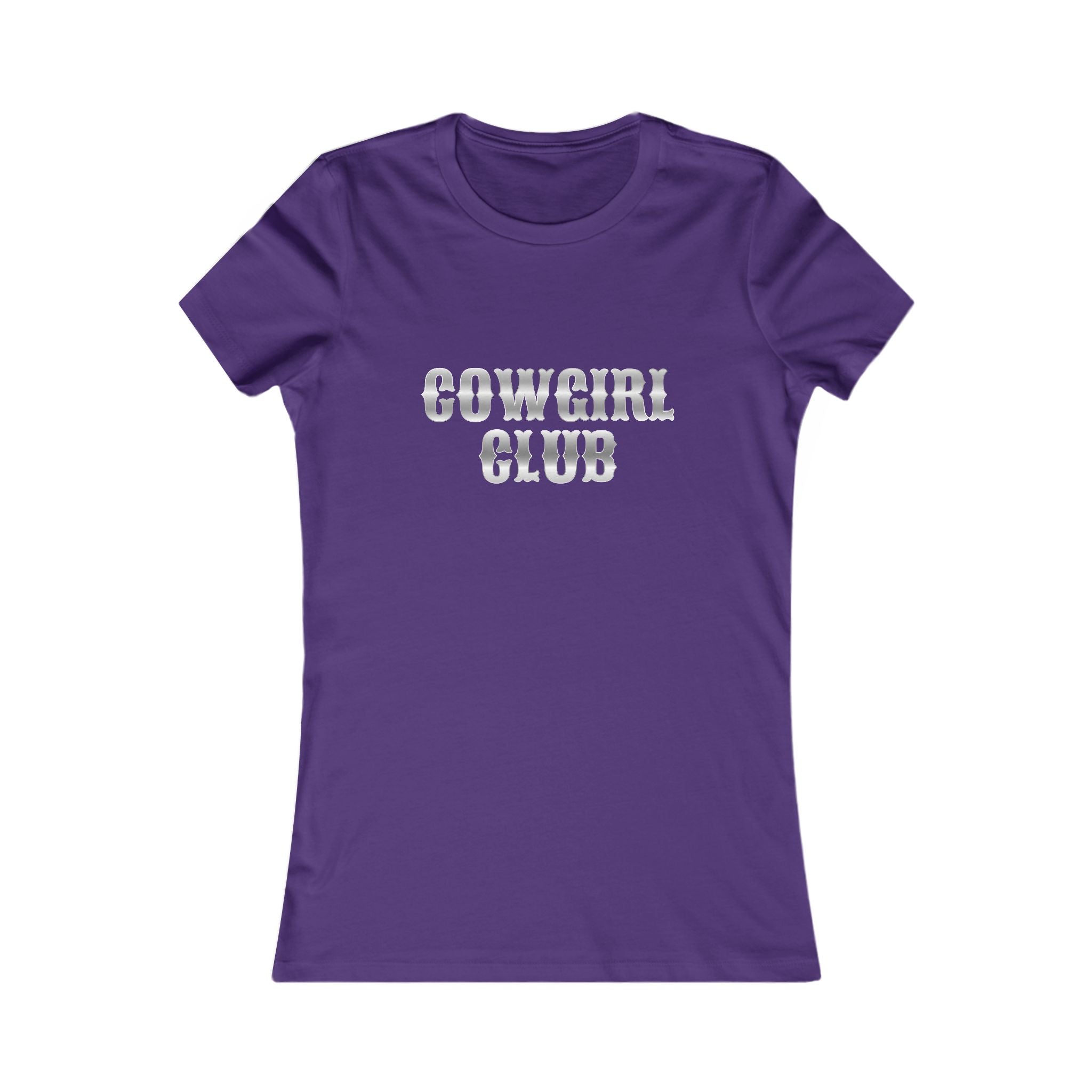 Cowgirl Club Women's Tee — Western Graphic Shirt