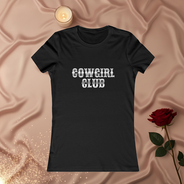 Cowgirl Club Women's Tee — Western Graphic Shirt