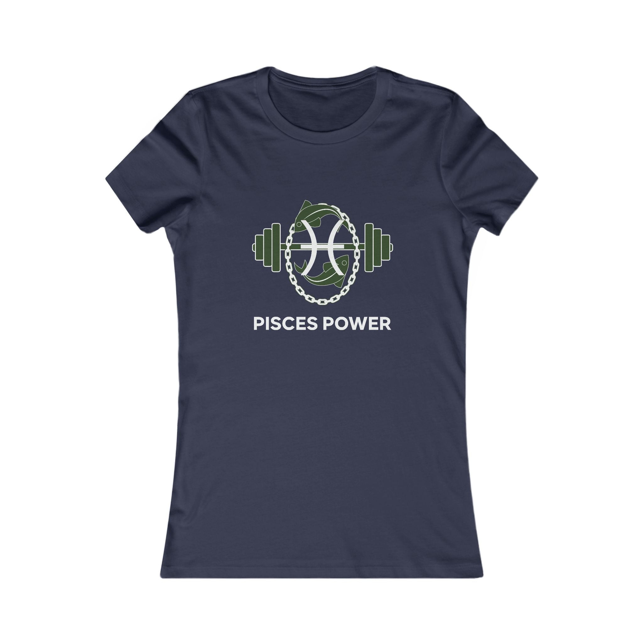 Pisces Power Women's Tee — Zodiac Fitness T-Shirt