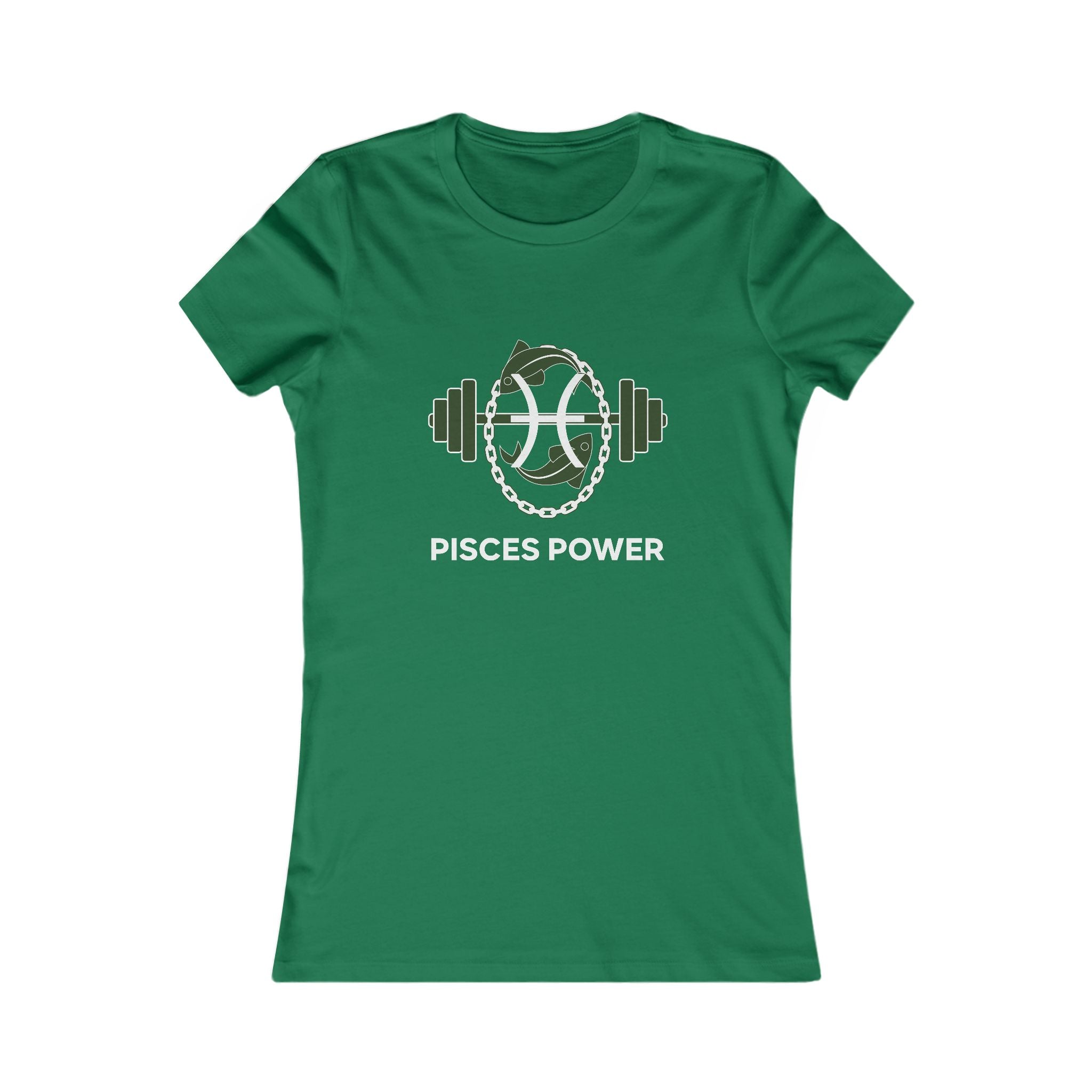 Pisces Power Women's Tee — Zodiac Fitness T-Shirt