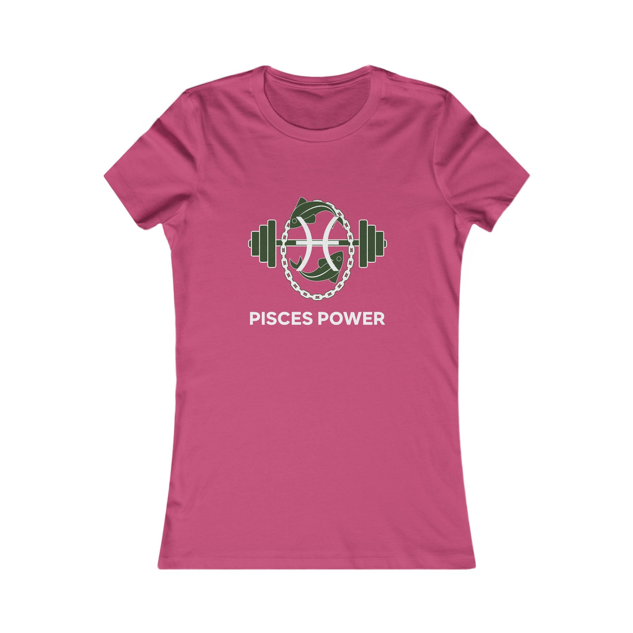 Pisces Power Women's Tee — Zodiac Fitness T-Shirt