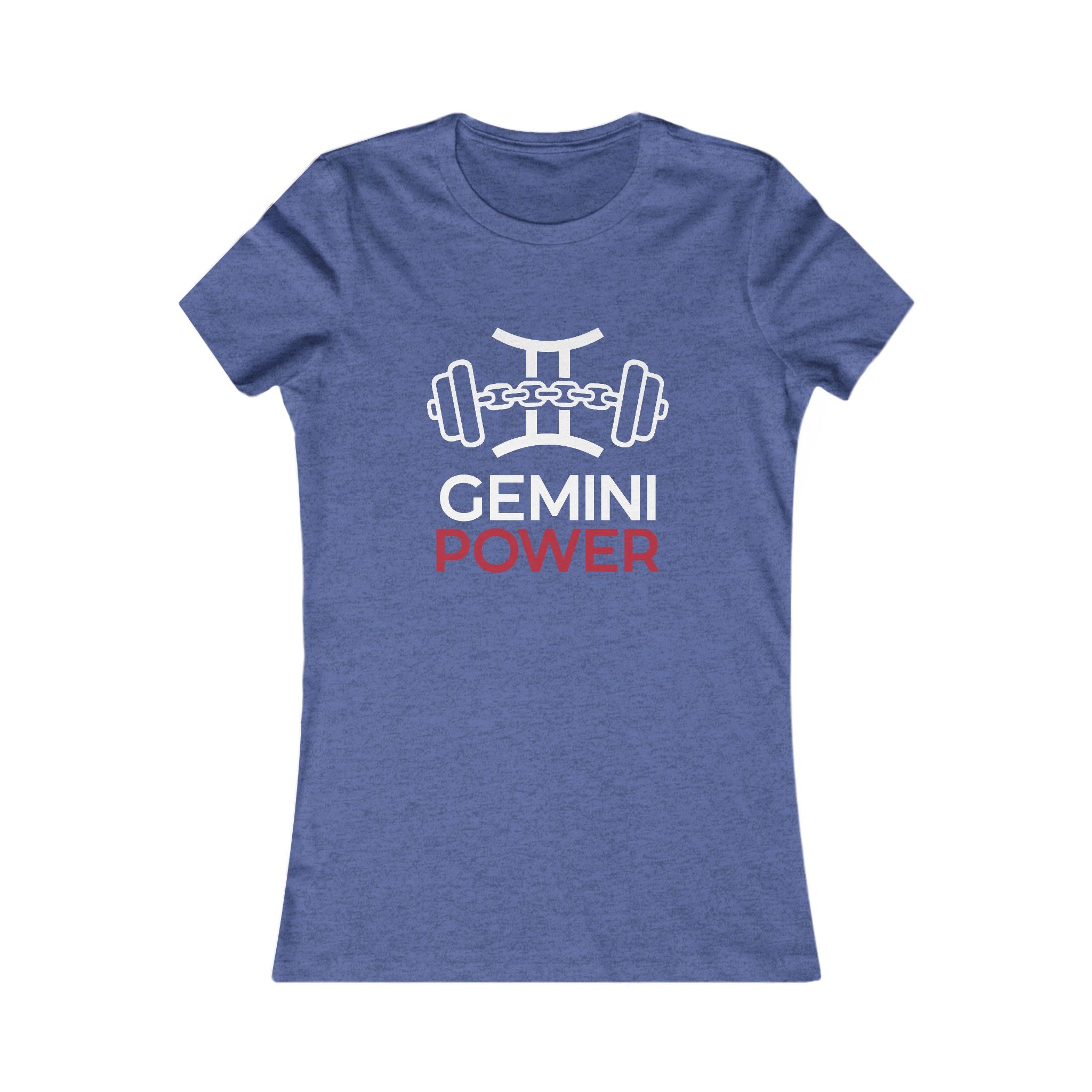 Gemini Power Women's Tee — Zodiac Fitness Shirt