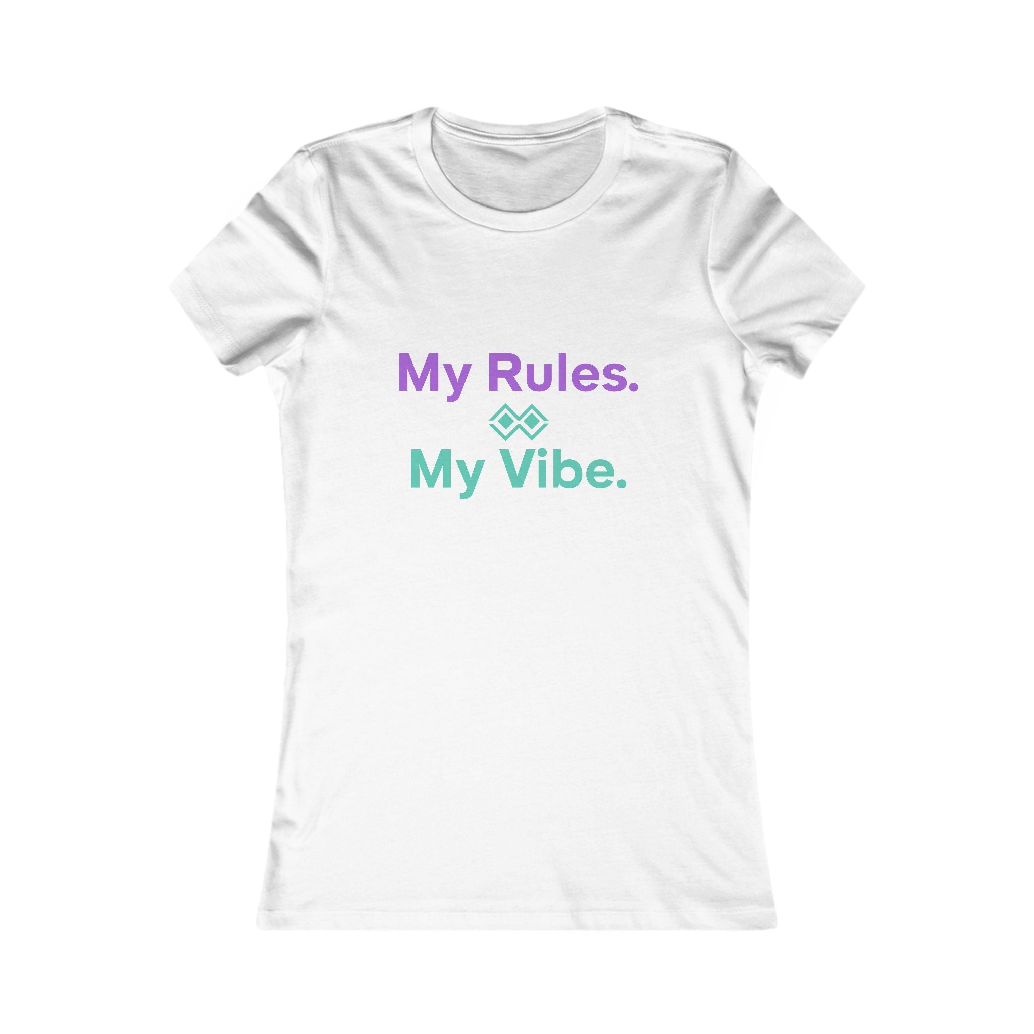 My Rules. My Vibe. Tee — Women's Empowerment Graphic Tee