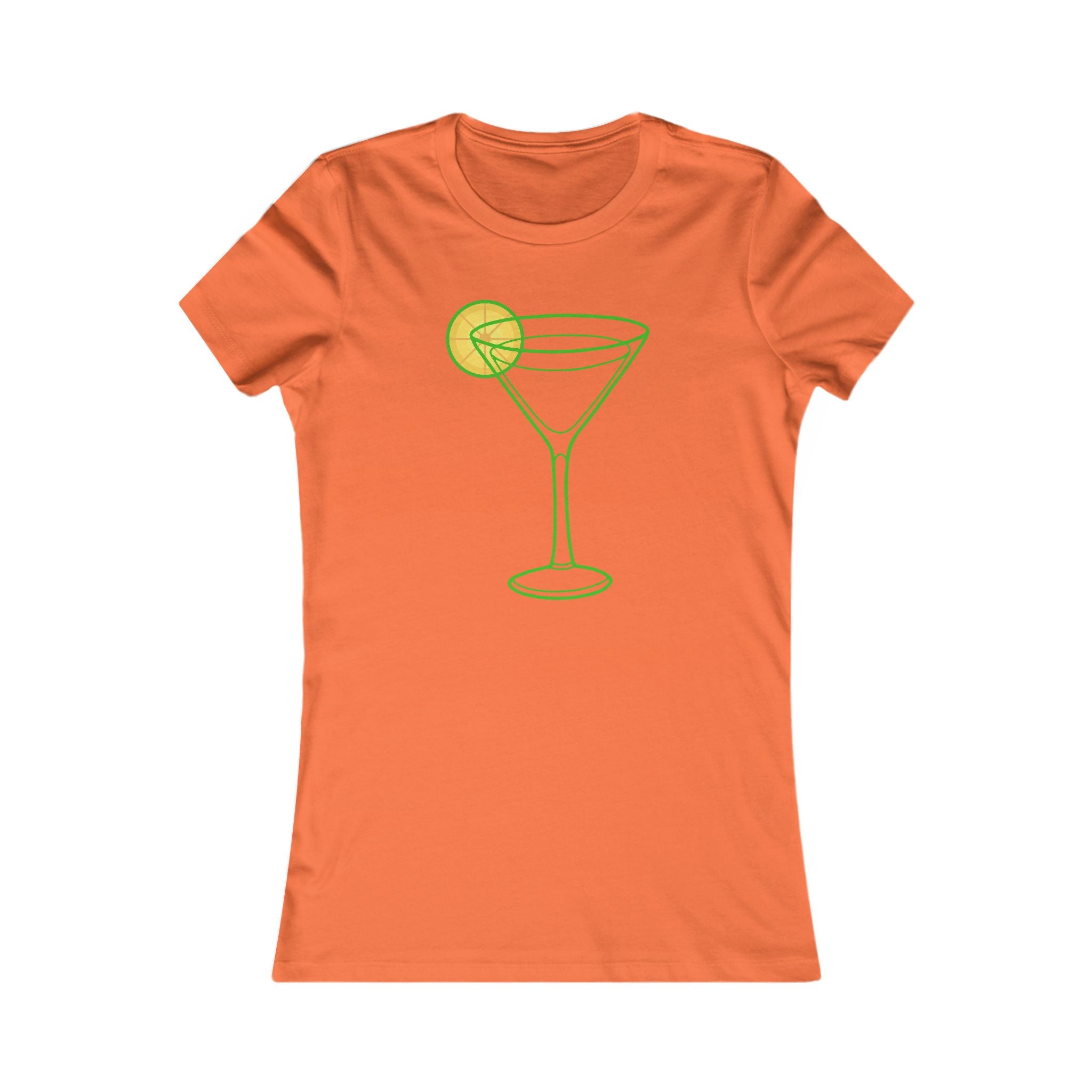 Martini Glass Tee — Women's Cocktail Graphic Shirt