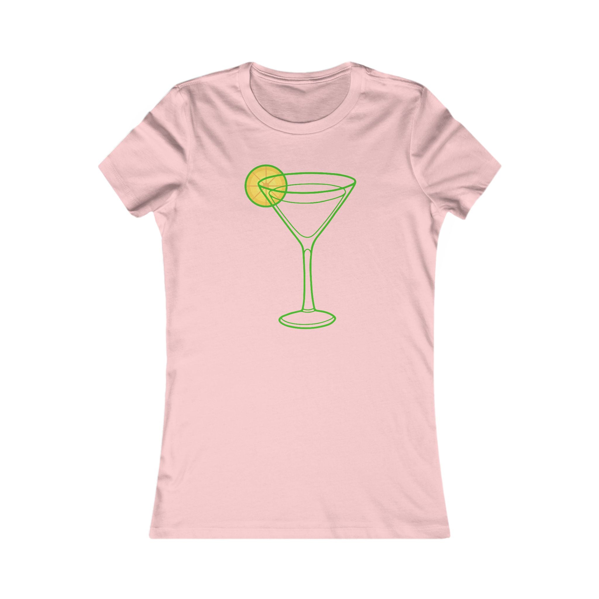 Martini Glass Tee — Women's Cocktail Graphic Shirt