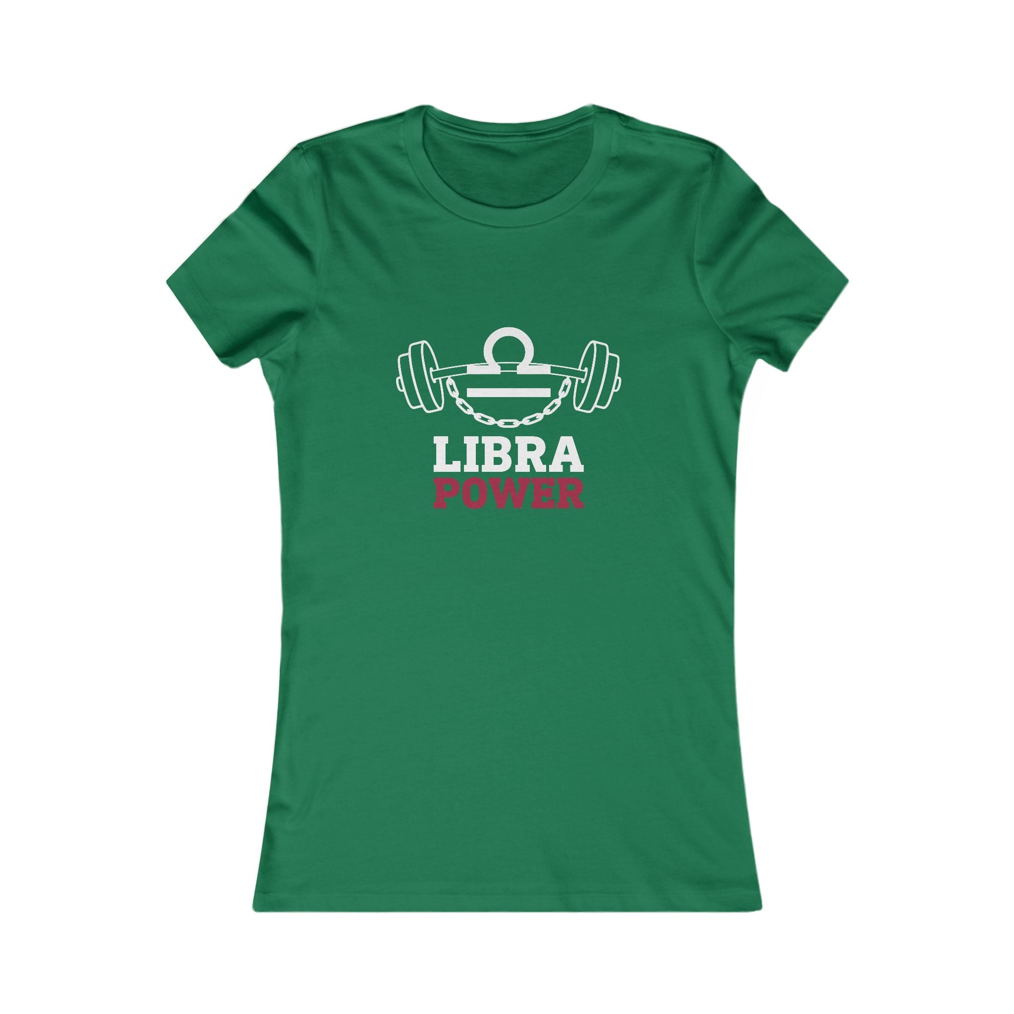 Libra Power Women's Tee — Zodiac Fitness Graphic Shirt