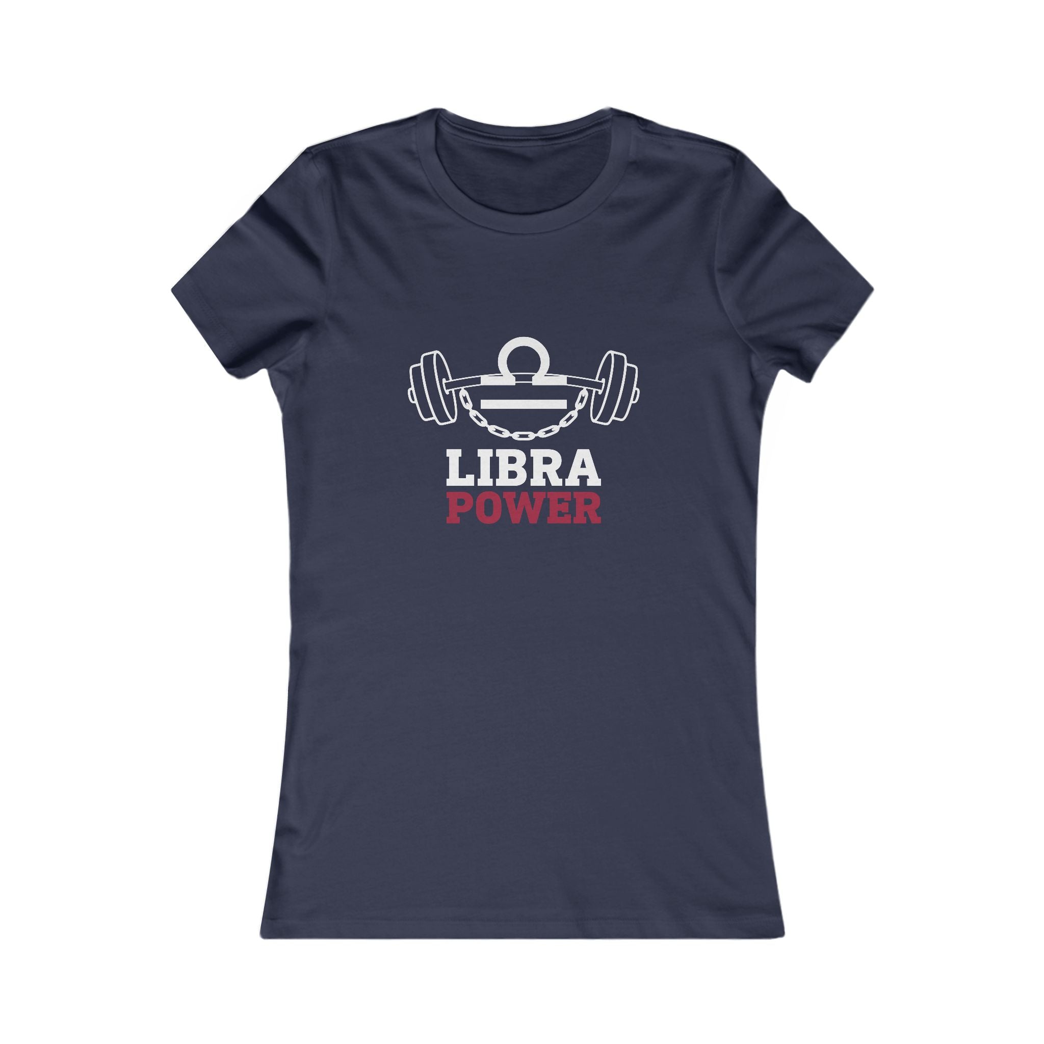 Libra Power Women's Tee — Zodiac Fitness Graphic Shirt