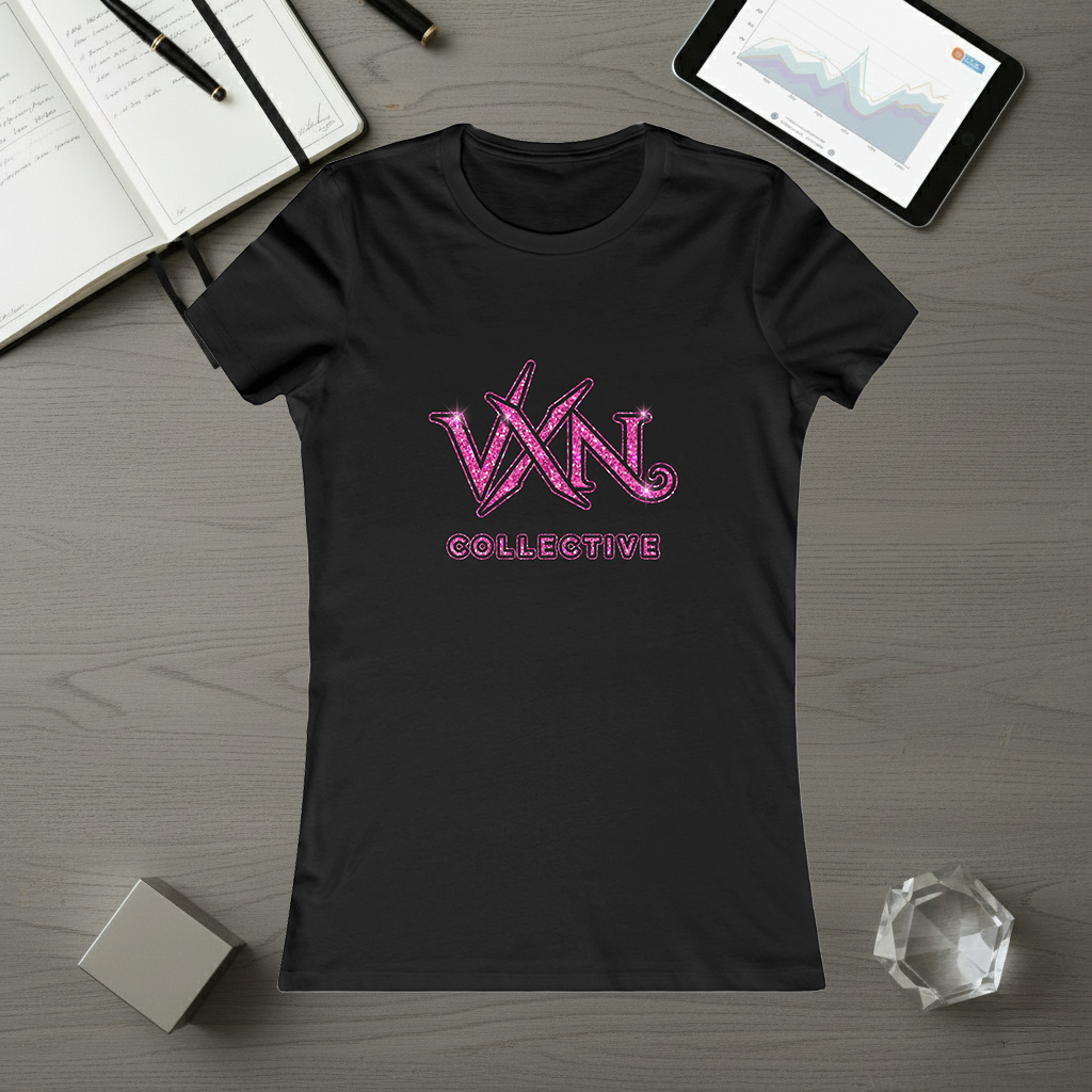 Women's Tee — VXN Collective Pink Logo Shirt