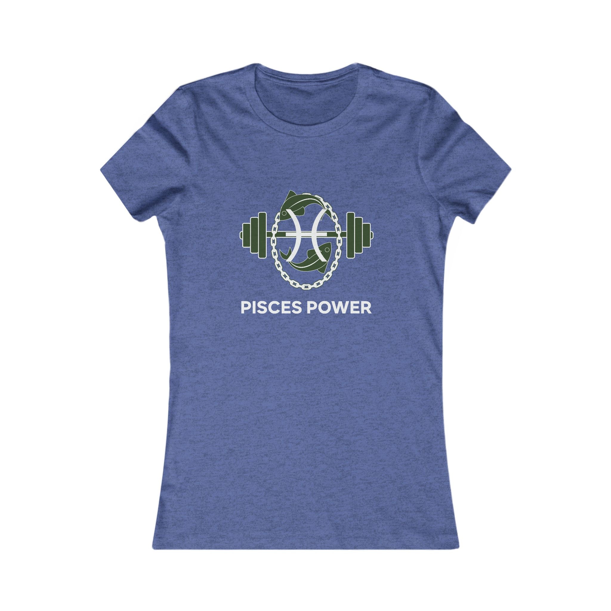 Pisces Power Women's Tee — Zodiac Fitness T-Shirt