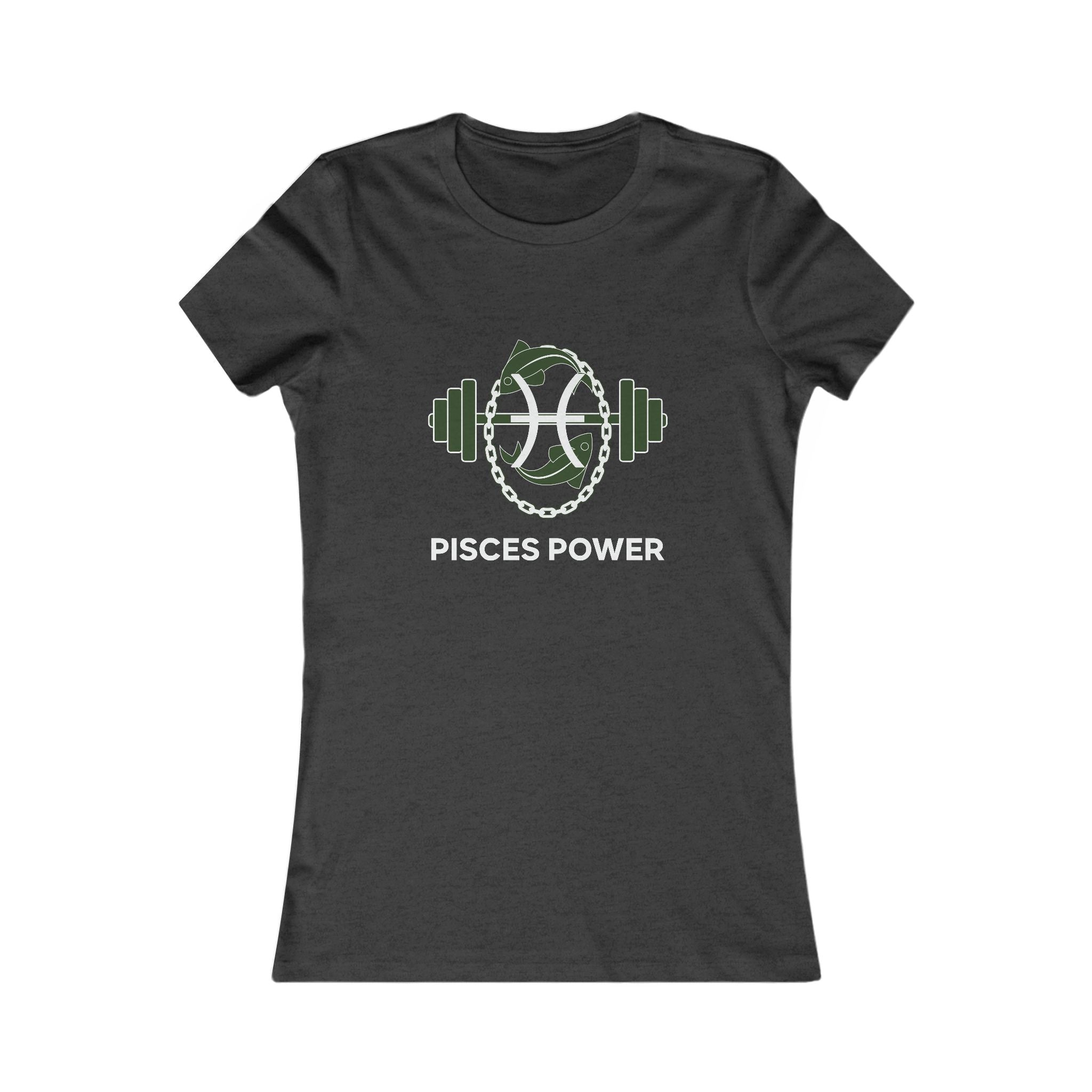 Pisces Power Women's Tee — Zodiac Fitness T-Shirt