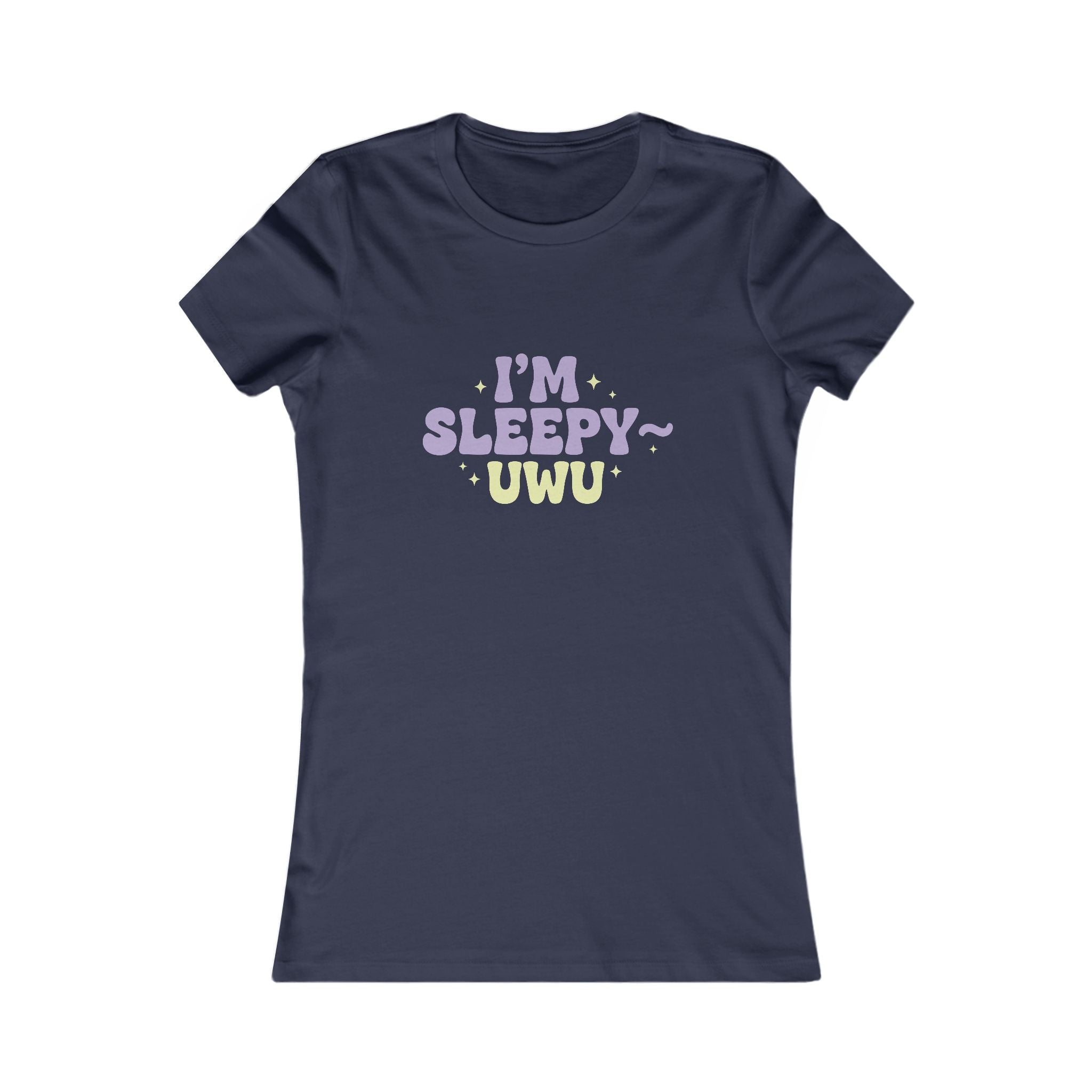 I'm Sleepy UwU Womens Tee — Cute Kawaii Graphic Shirt
