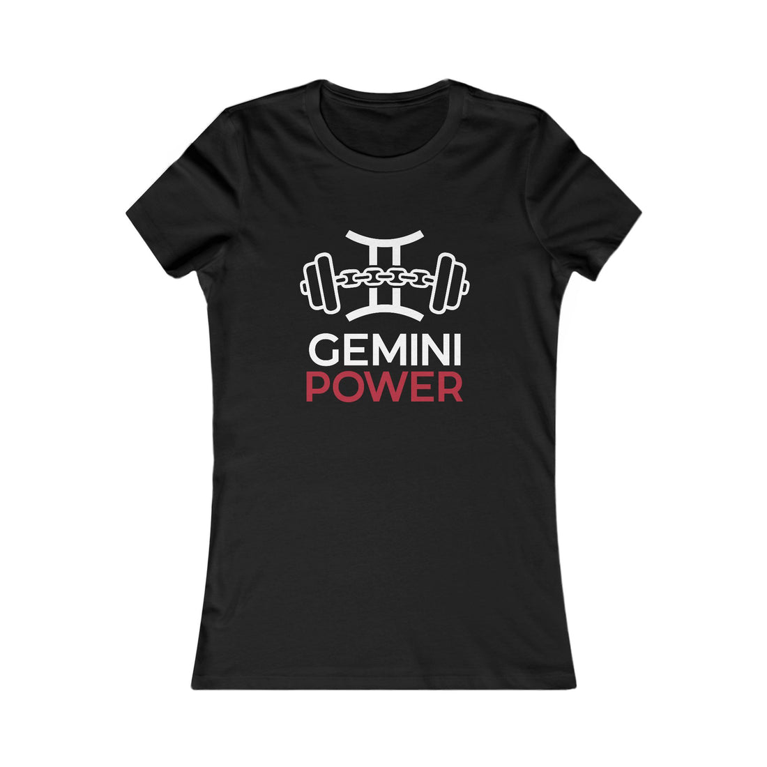 Gemini Power Women's Tee — Zodiac Fitness Shirt