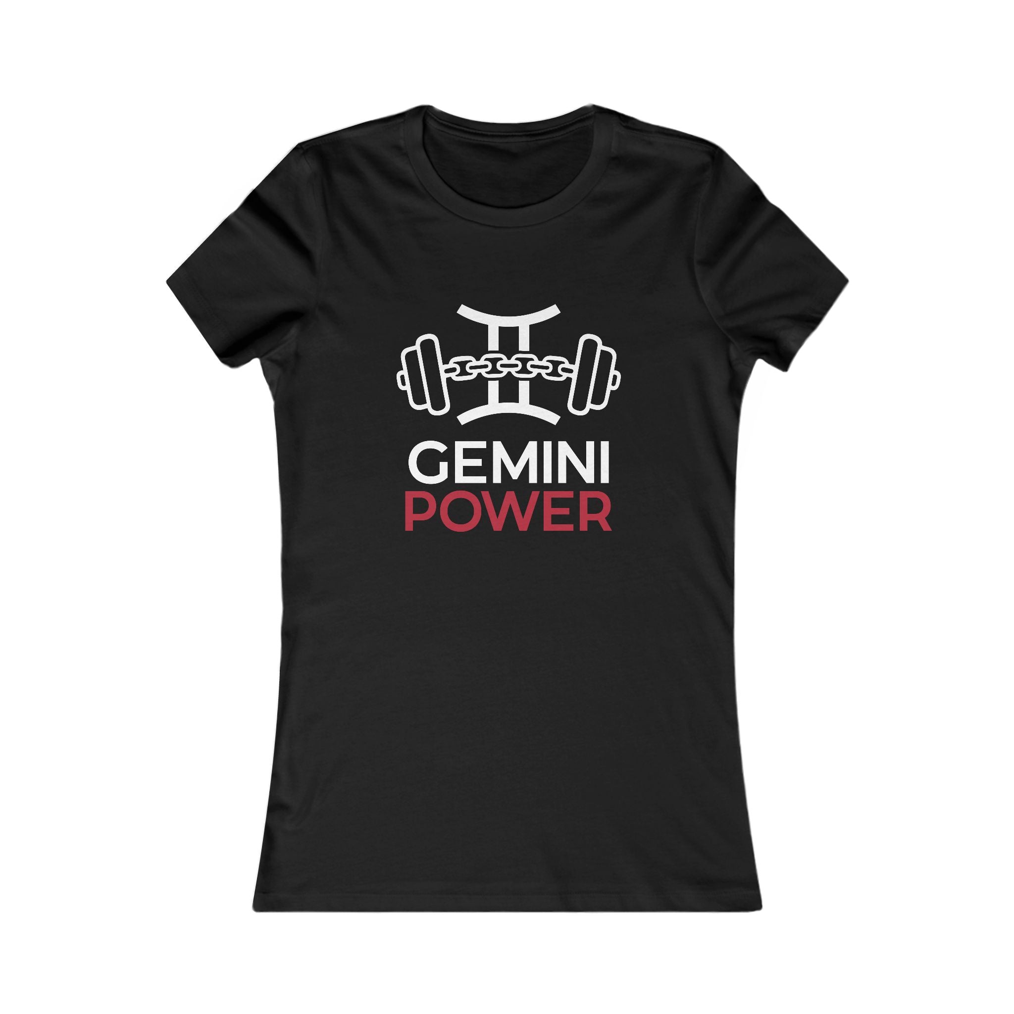 Gemini Power Women's Tee — Zodiac Fitness Shirt