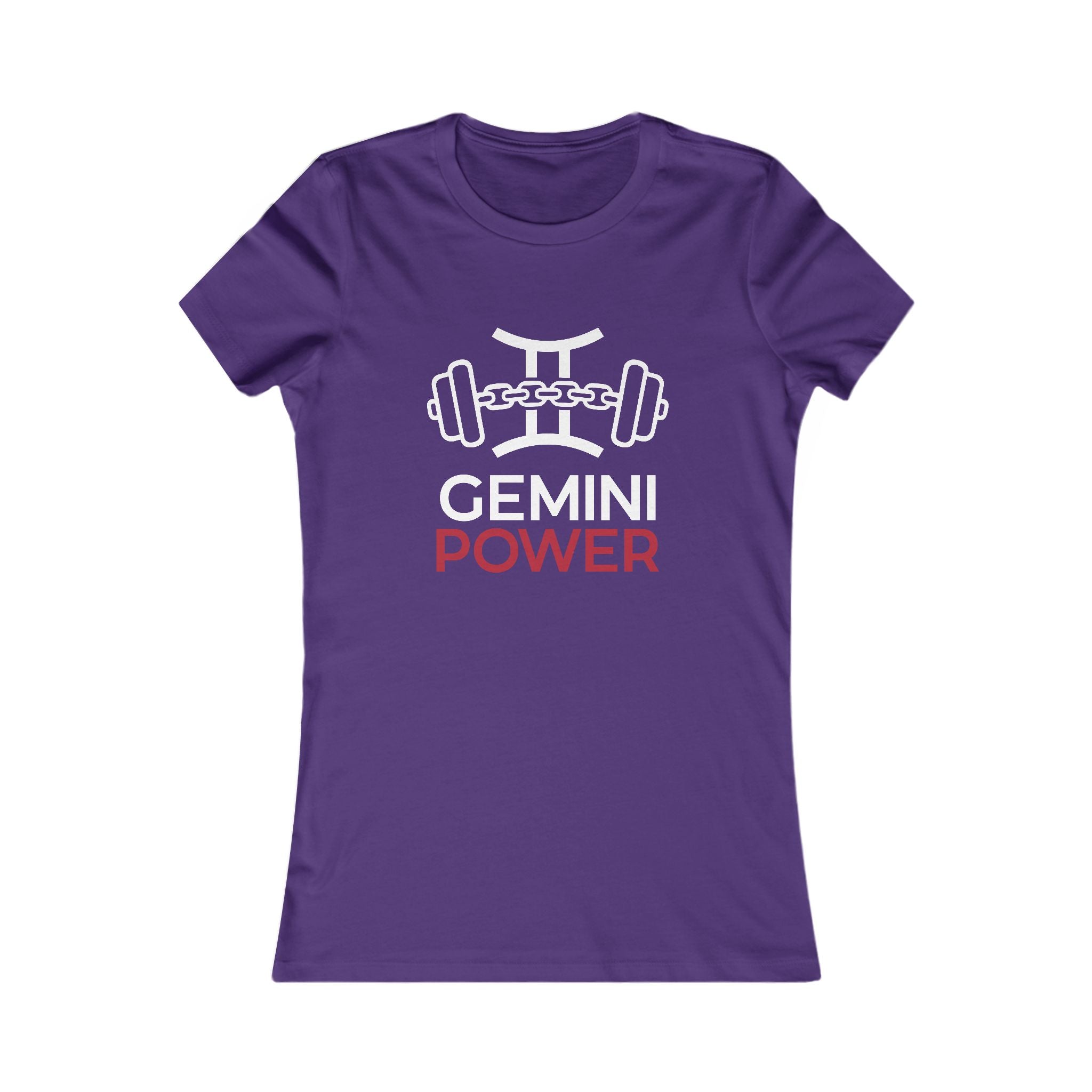 Gemini Power Women's Tee — Zodiac Fitness Shirt