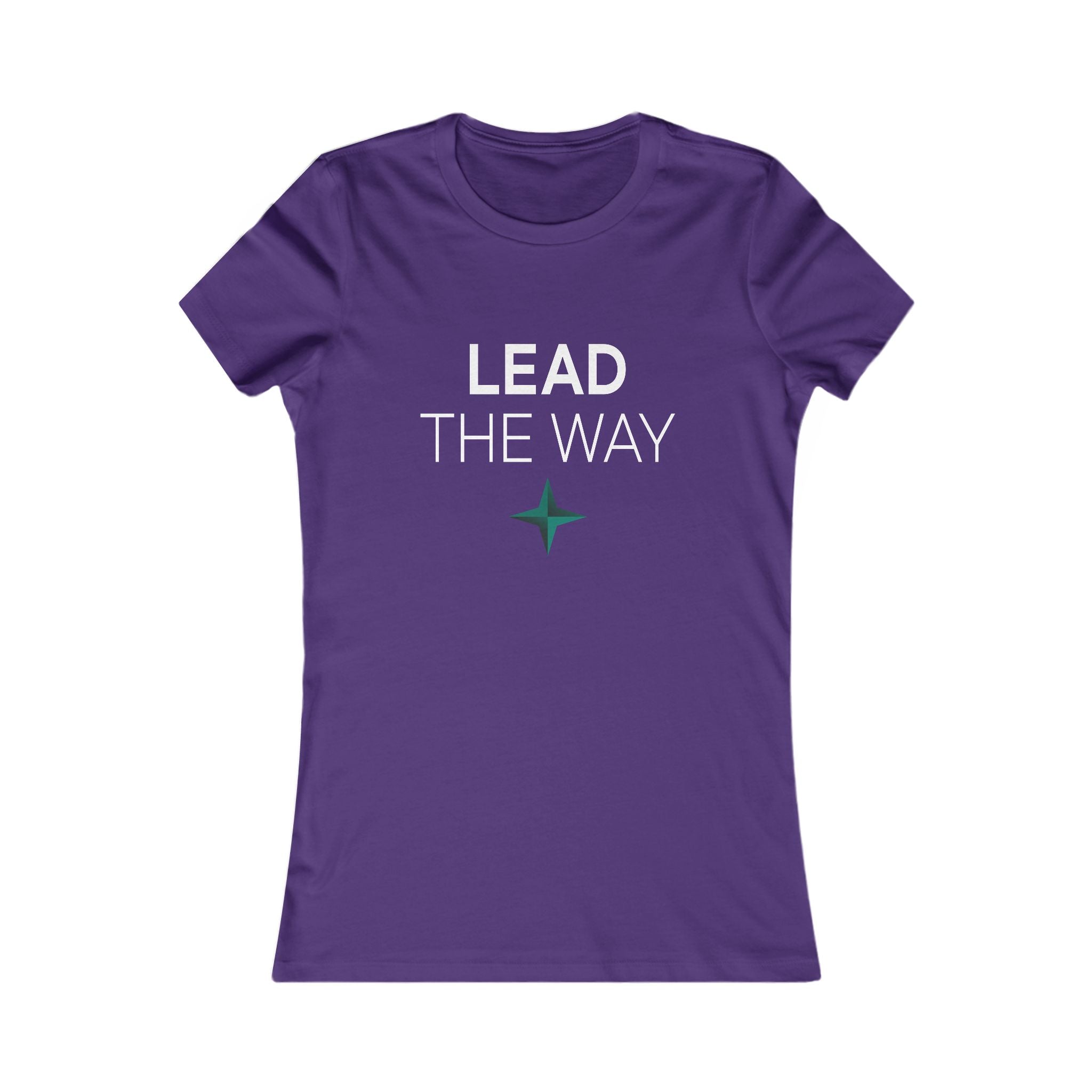 Lead The Way Women's Tee — Empowering Inspirational Graphic Shirt