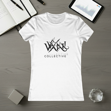VXN Collective Women's Graphic Tee — Minimal Logo Casual Shirt