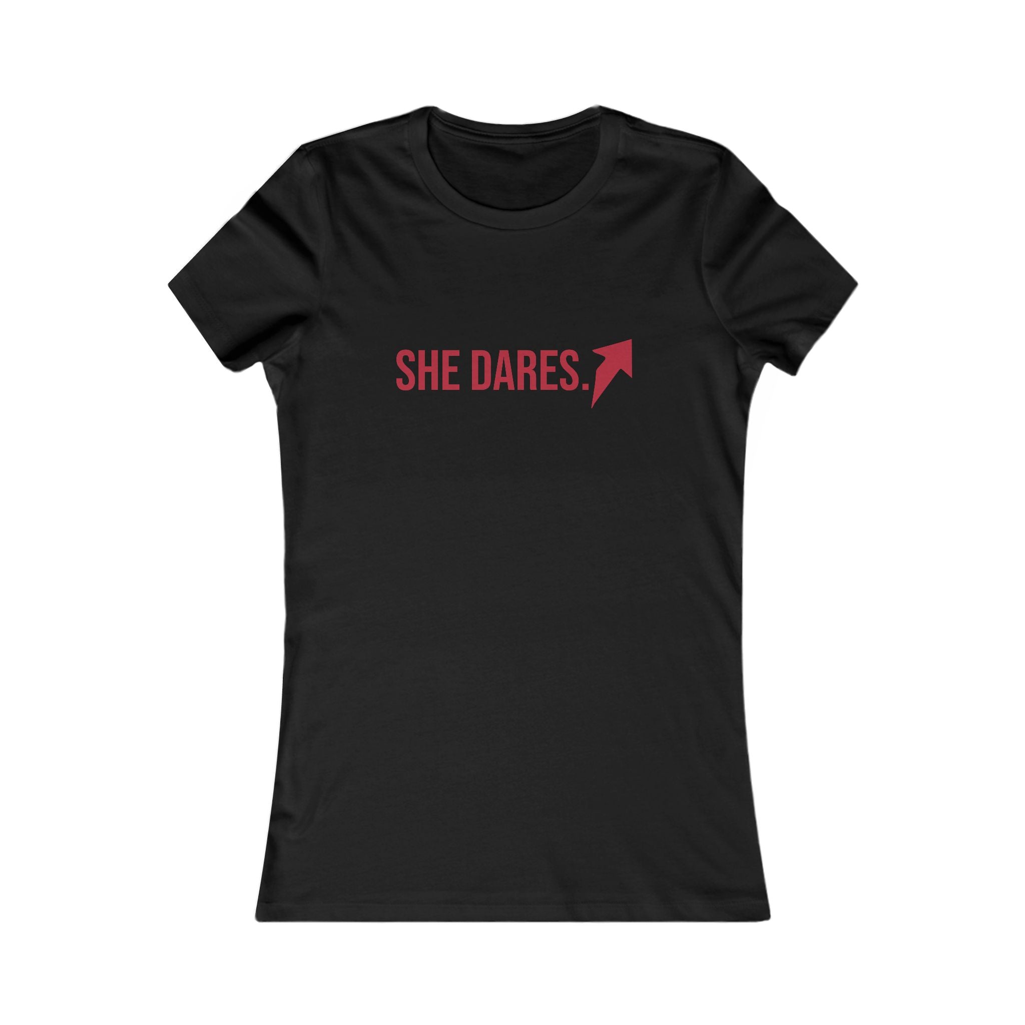 She Dares Women's Tee – Empowerment Graphic T-Shirt