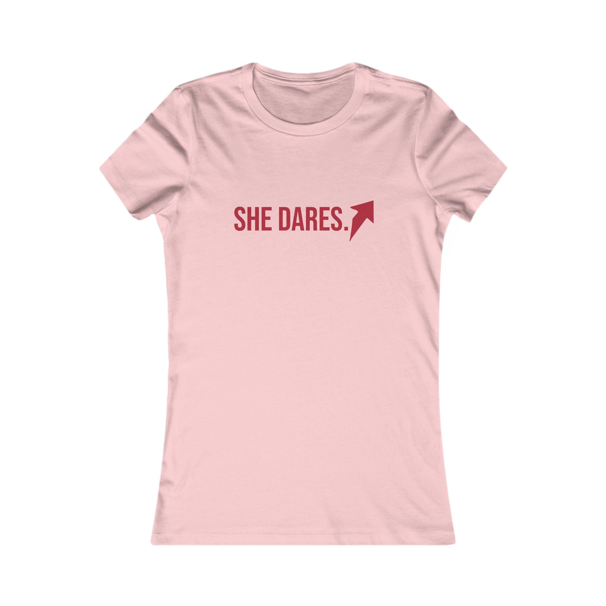 She Dares Women's Tee – Empowerment Graphic T-Shirt