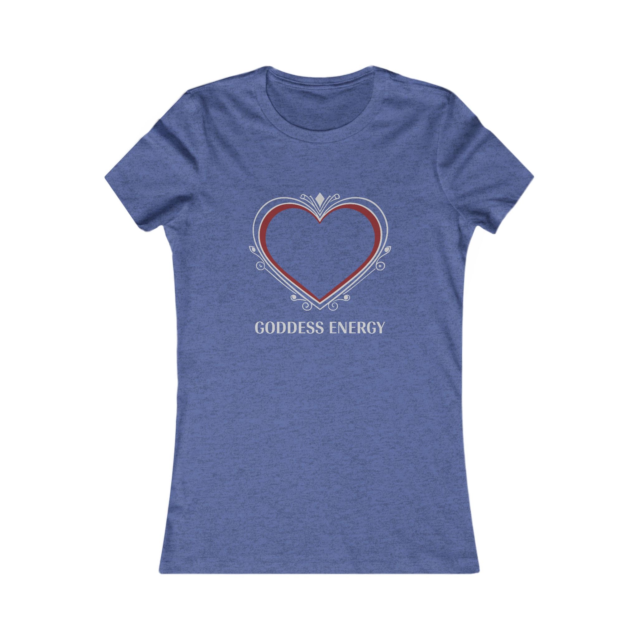 Goddess Energy Heart Tee - Women's Empowerment T-Shirt