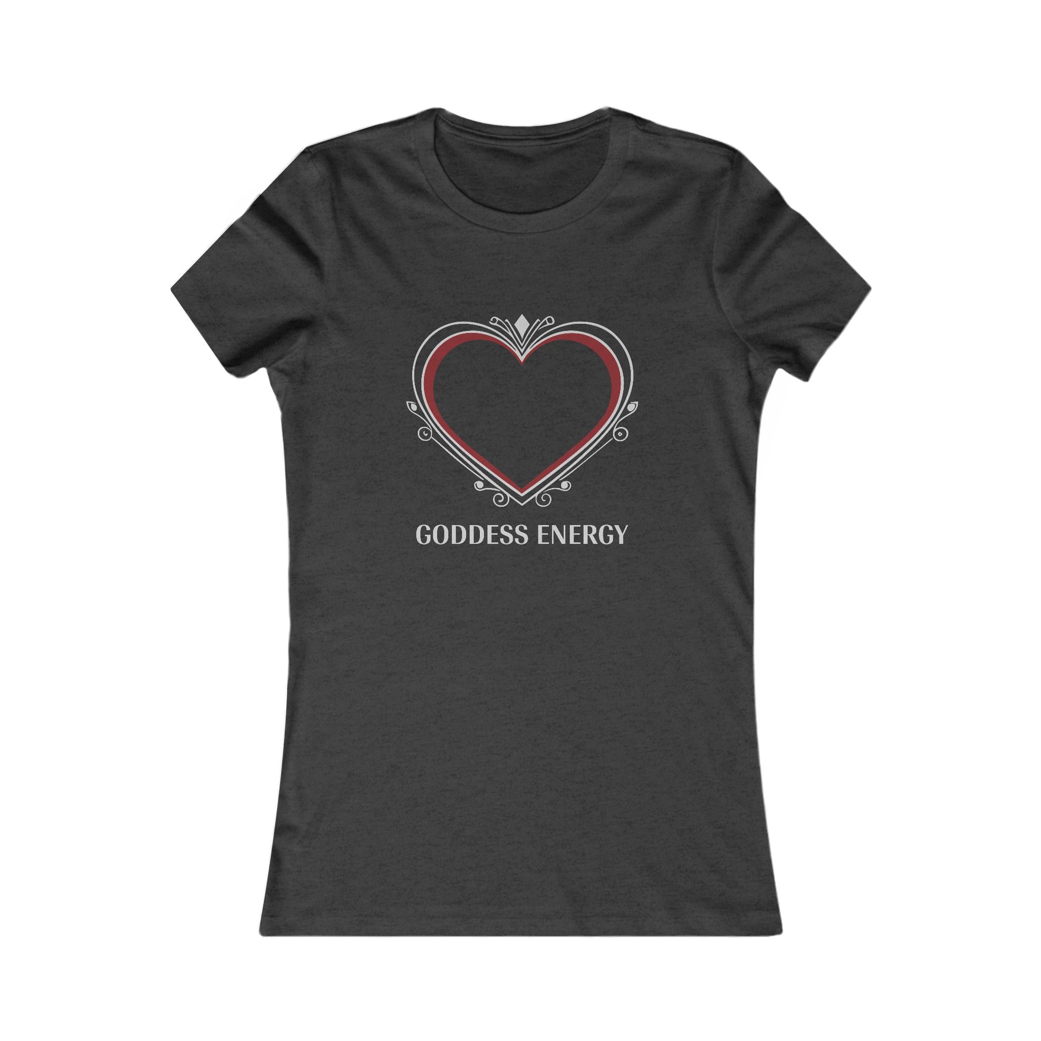 Goddess Energy Heart Tee - Women's Empowerment T-Shirt