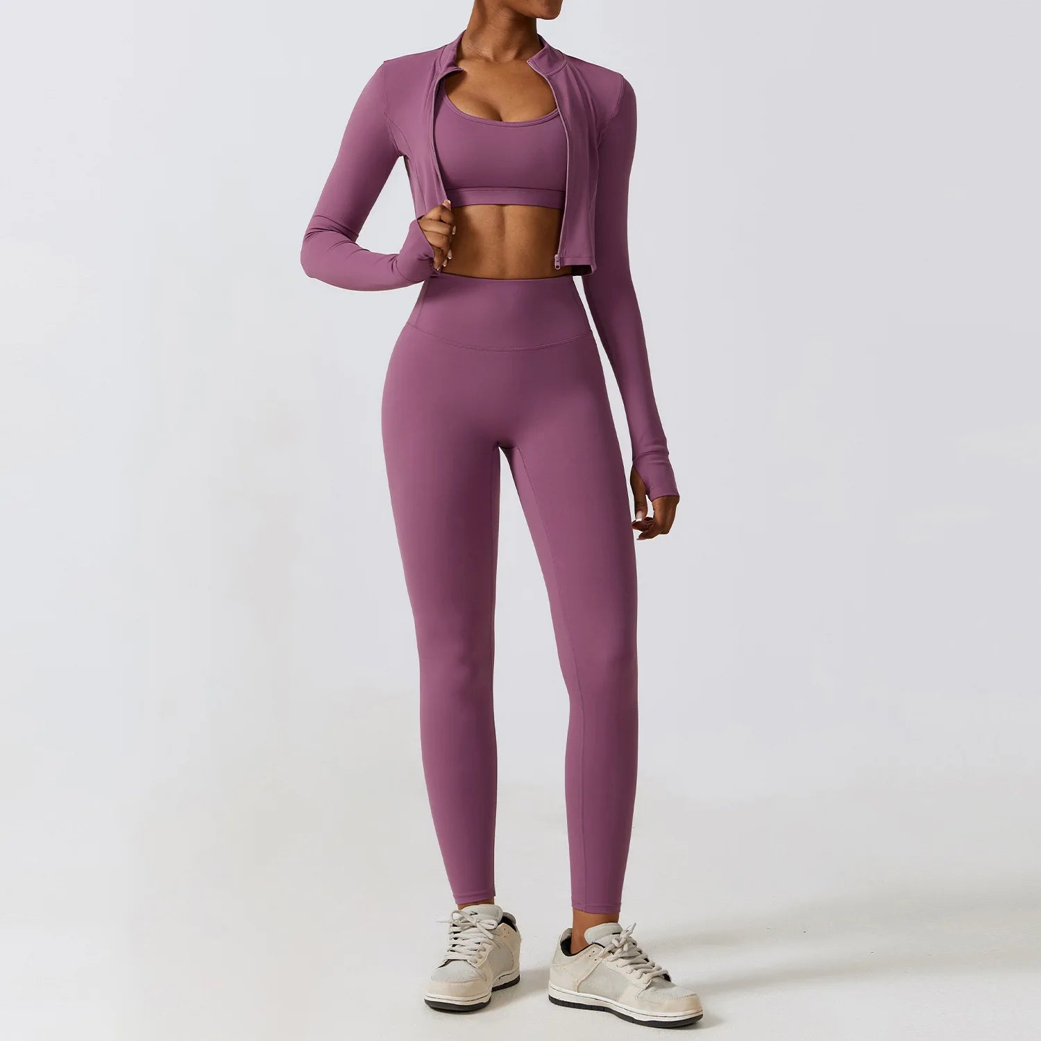 Women's Athletic Wear - Bra Top and leggings