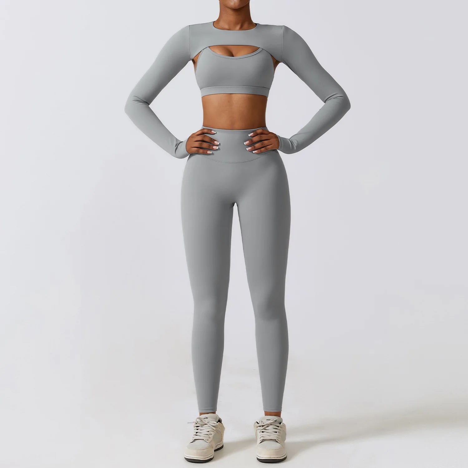 Women's Athletic Wear - Bra Top and leggings