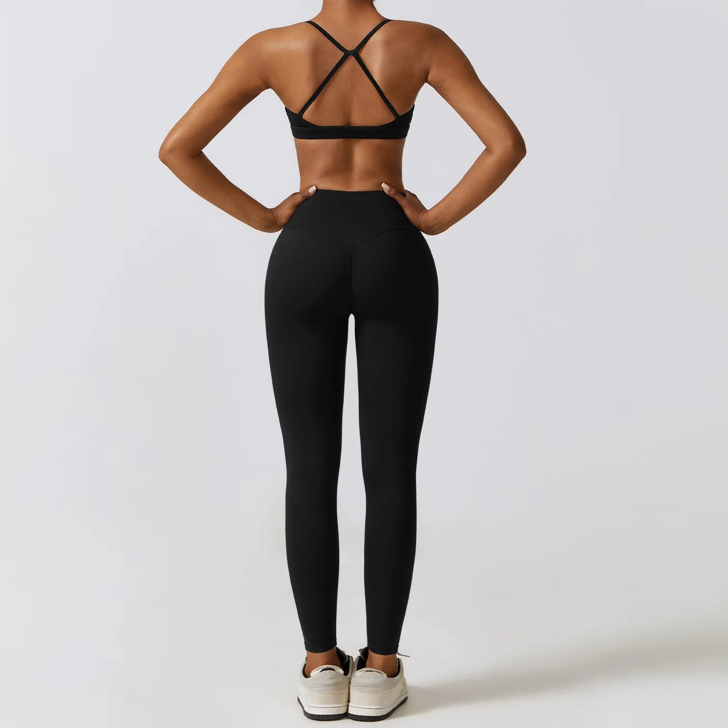 Women's Athletic Wear - Bra Top and leggings